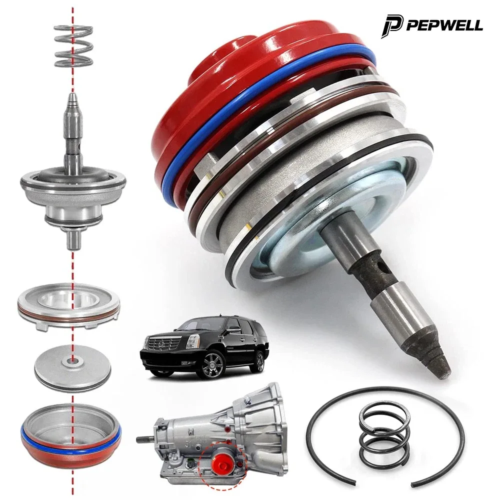 Corvette Servo Piston Assembly 700R4 / 4L60E / 4L65E / 4L70E (1982-2014) - Red