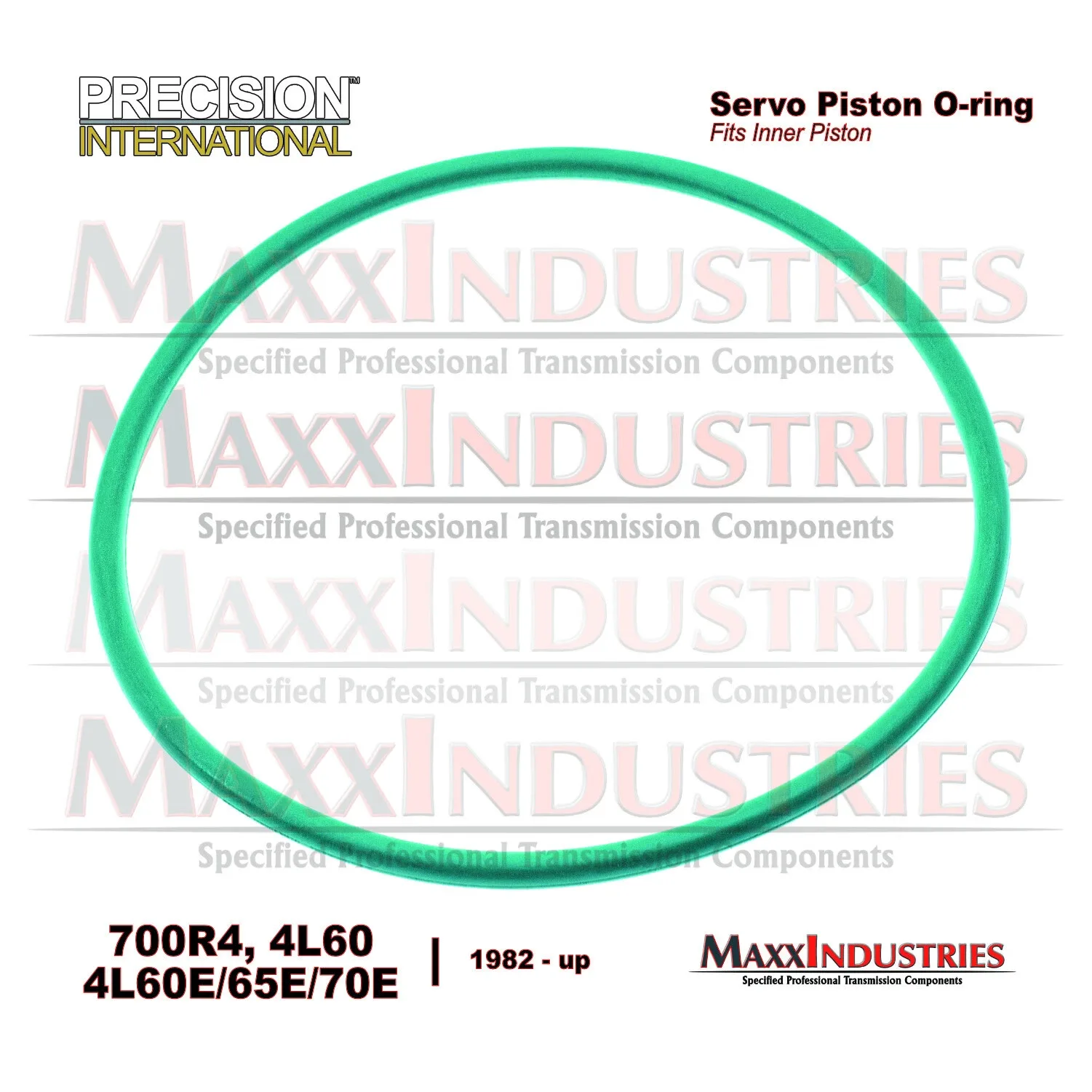 1982-up Servo Piston O-ring Seal for 700R4 / 4L60E / 4L65E - Precision International 33601 image 2
