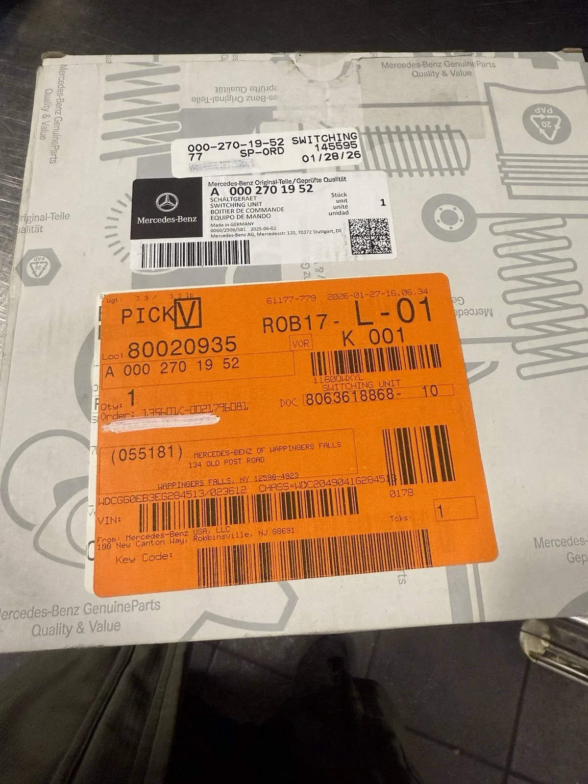 Intelligent Servo Module A2701952 Oem Brand. New