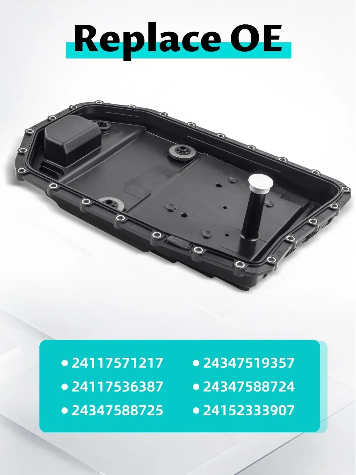 Transmission Oil Pan Gasket Repair Kit - Complete 6HP19 Service Set for BMW image 4