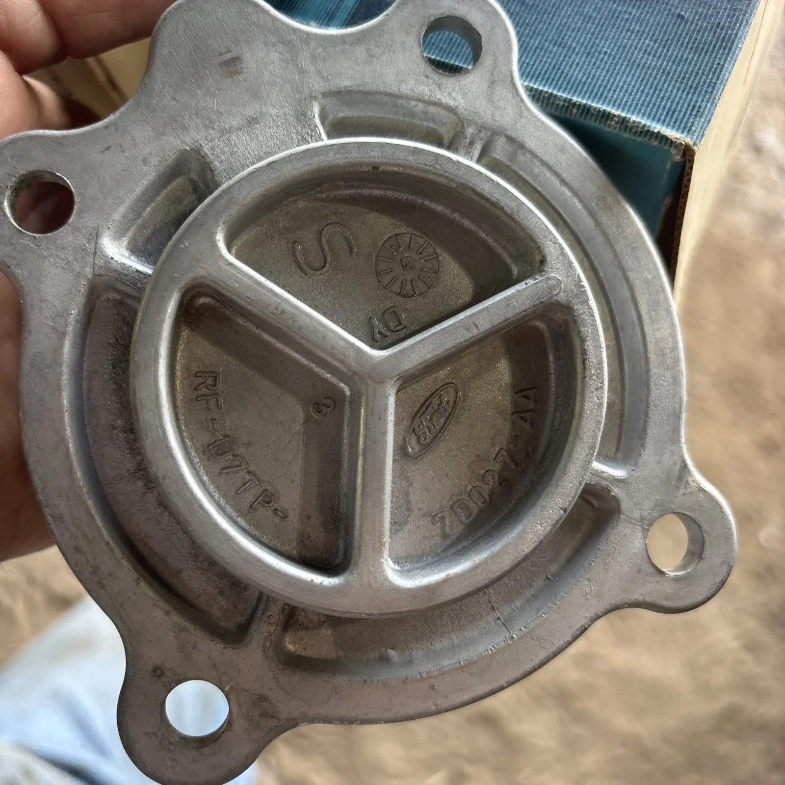 Ford Vintage Transmission C6  Servo Cover D7az-7d028-a  Po25a  71-73 Mustang Gal