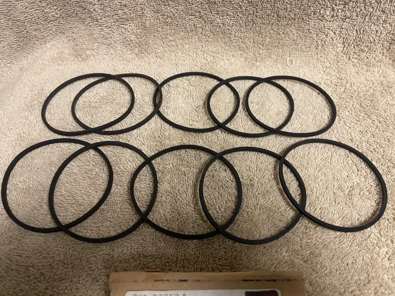 NOS FORD B9A-77357-A 1960-64 FALCON FAIRLANE AUTO TRANS FRONT BAND SERVO SEAL image 3