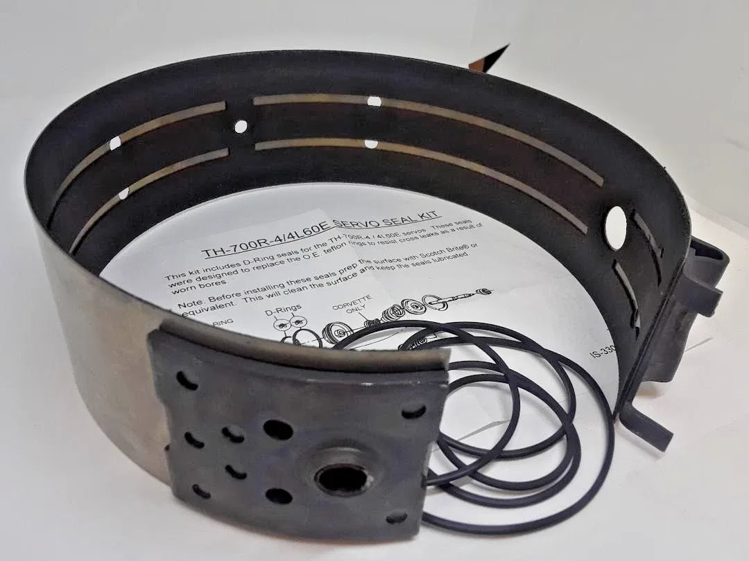 . 700 / 4L60E Carbonite Fiber Band EXTRA Wide 2.6" with Super Seal Servo D Rings image 3