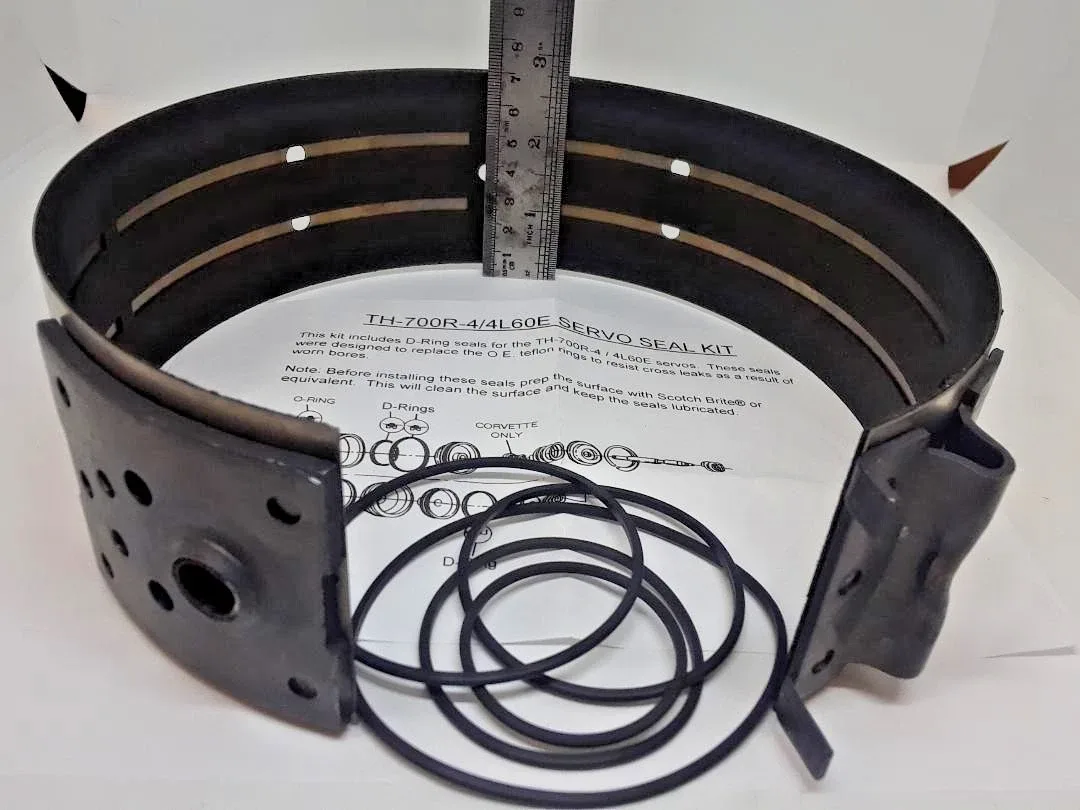 . 700 / 4L60E Carbonite Fiber Band EXTRA Wide 2.6" with Super Seal Servo D Rings