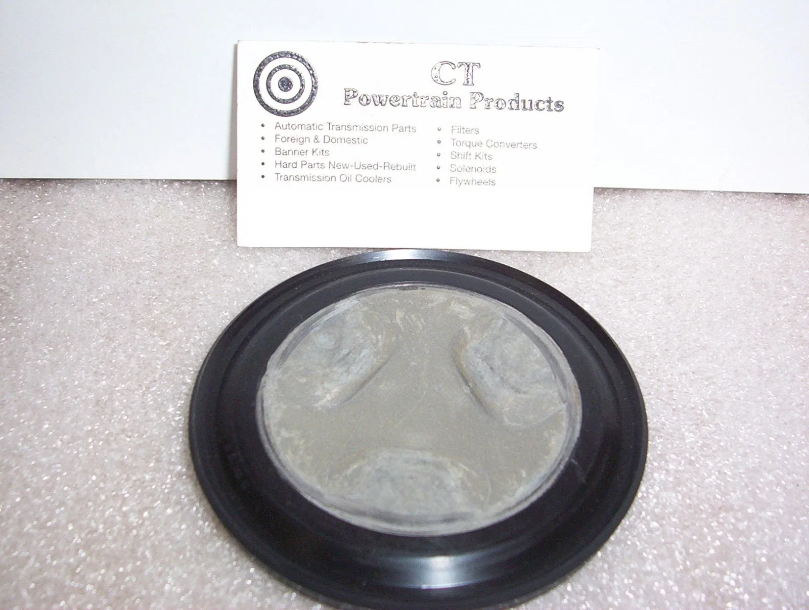 AOD AODE 4R70W Steel Bonded Rubber Reverse Piston Cover New 1980-On FIOD Ford