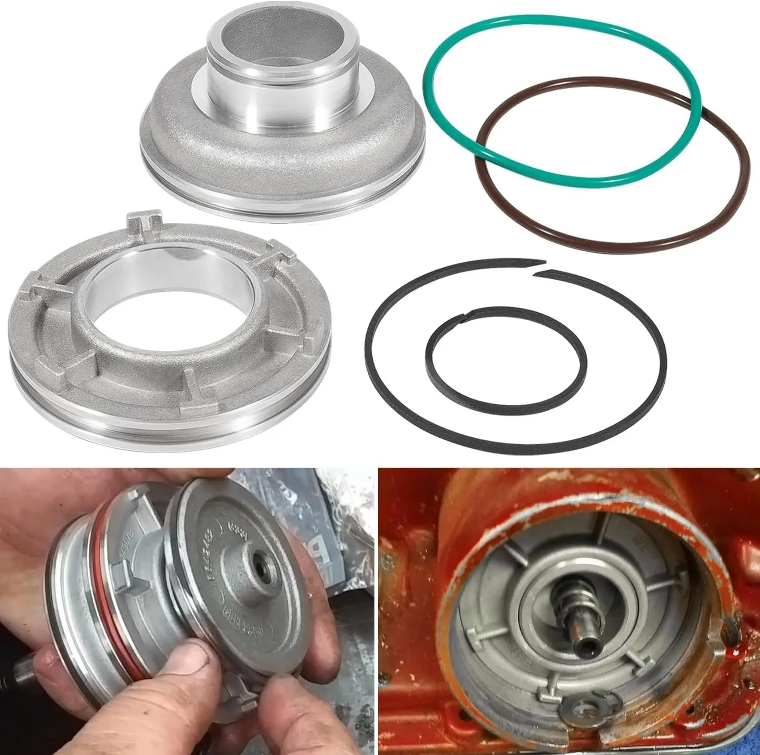 Servo Piston Kit for Corvette TH700R4 & 4L60E - Corvette Servo Piston Kit image 3