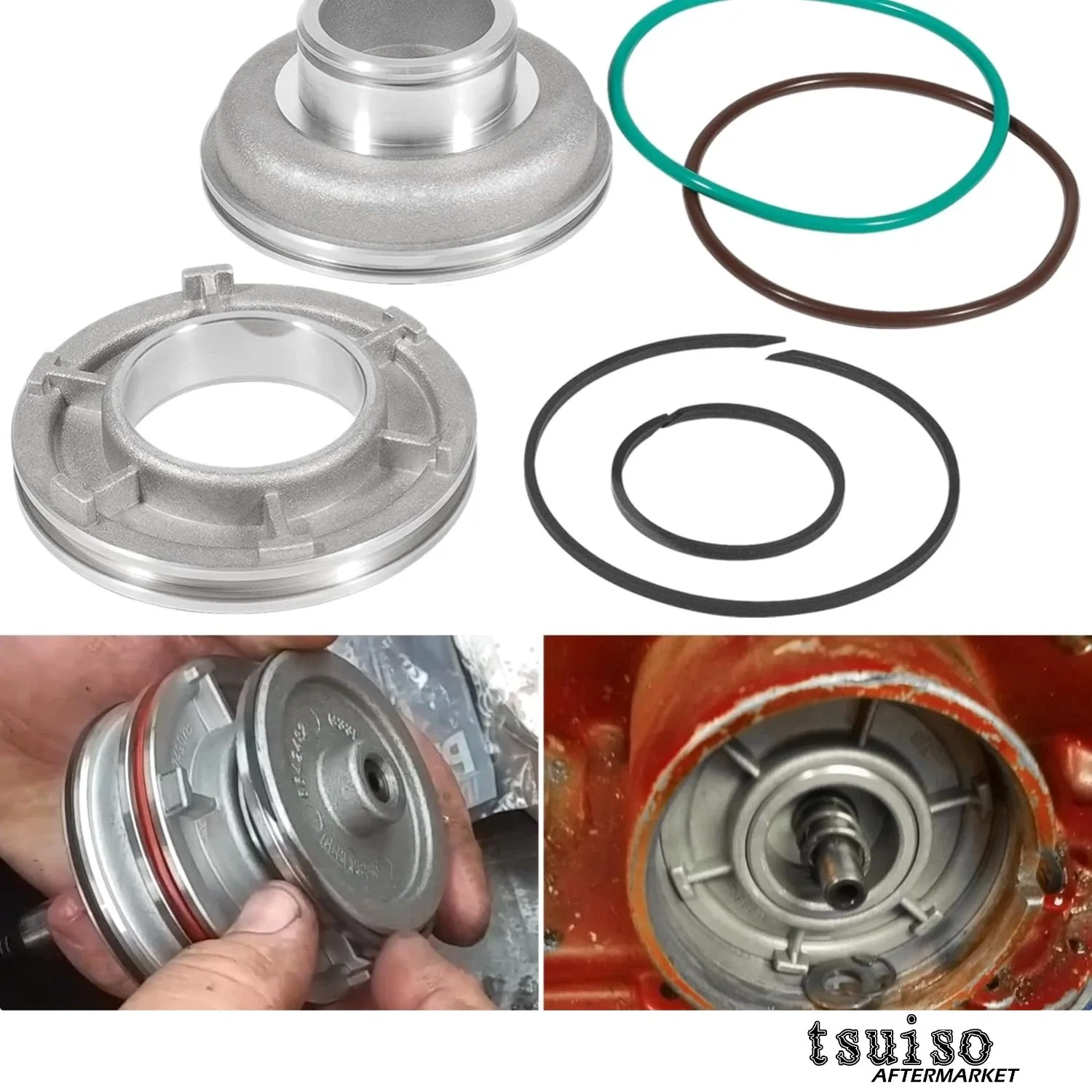 Servo Piston Kit for Corvette TH700R4 & 4L60E - Corvette Servo Piston Kit