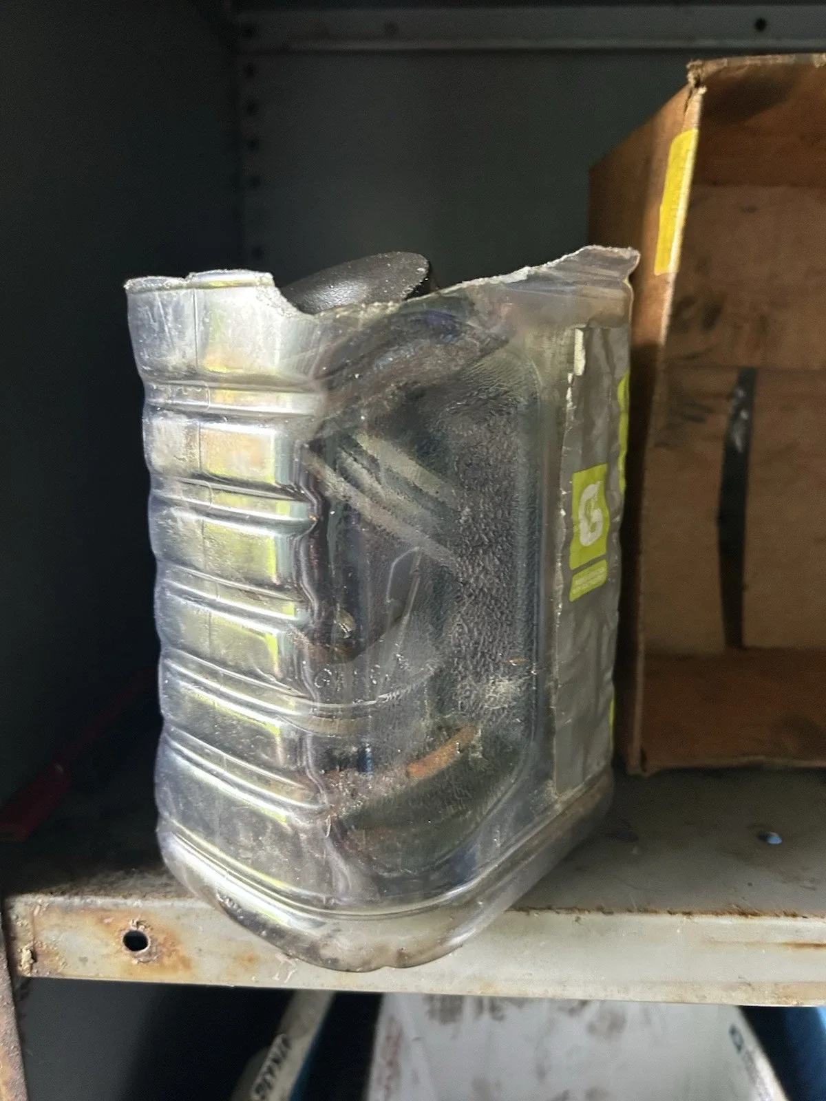 1 Aluminum  Powerglide Stock Steel Servo Cover Gm OEM Unraced image 2
