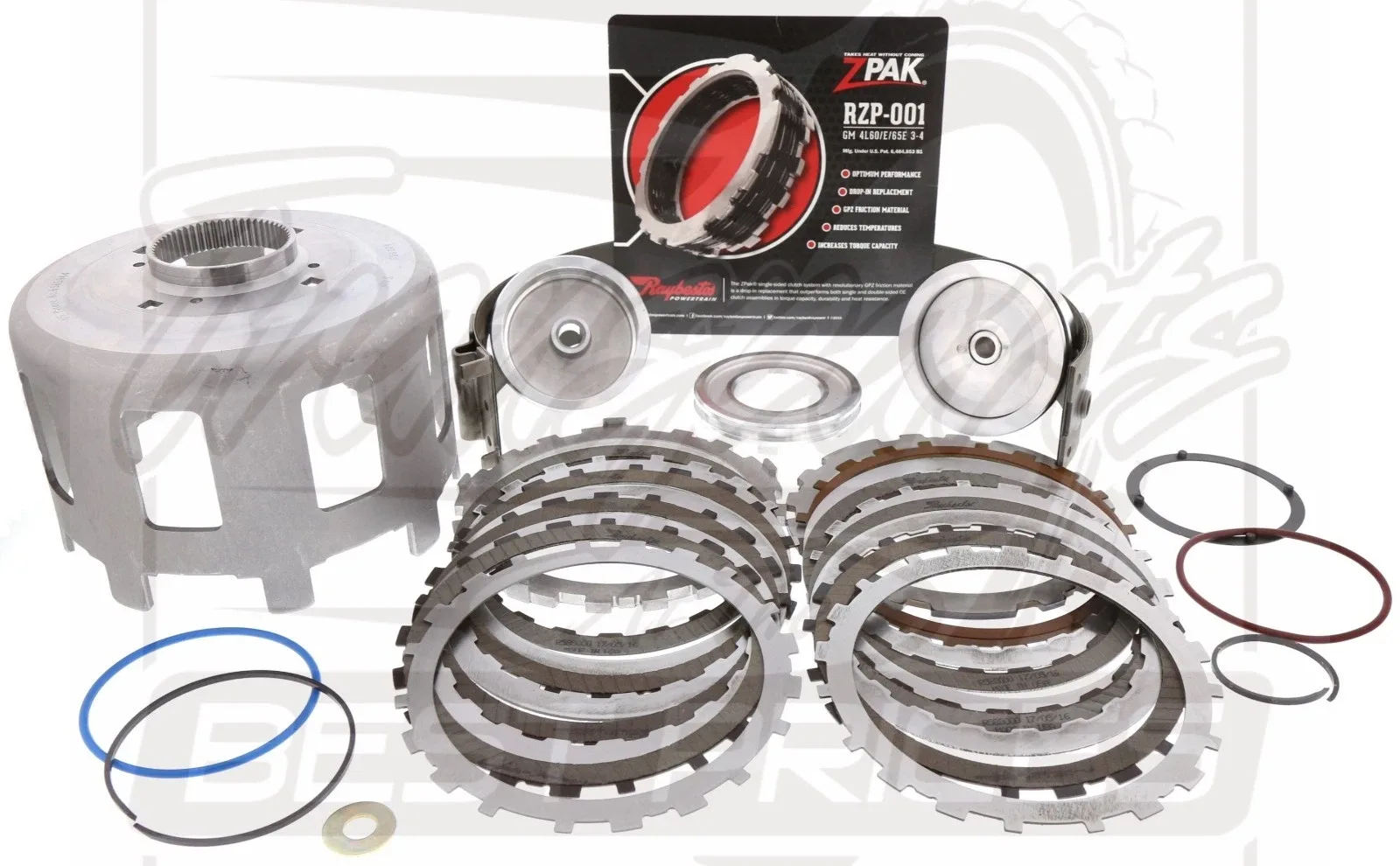 Chevy 700-R4 / 4L60 / 4L60E / 4L70E Transmission Rebuild Kit Z‑Pak MPN 77767K / 74624AA / 74905BK / 74100ZPK / 74020AH image 3