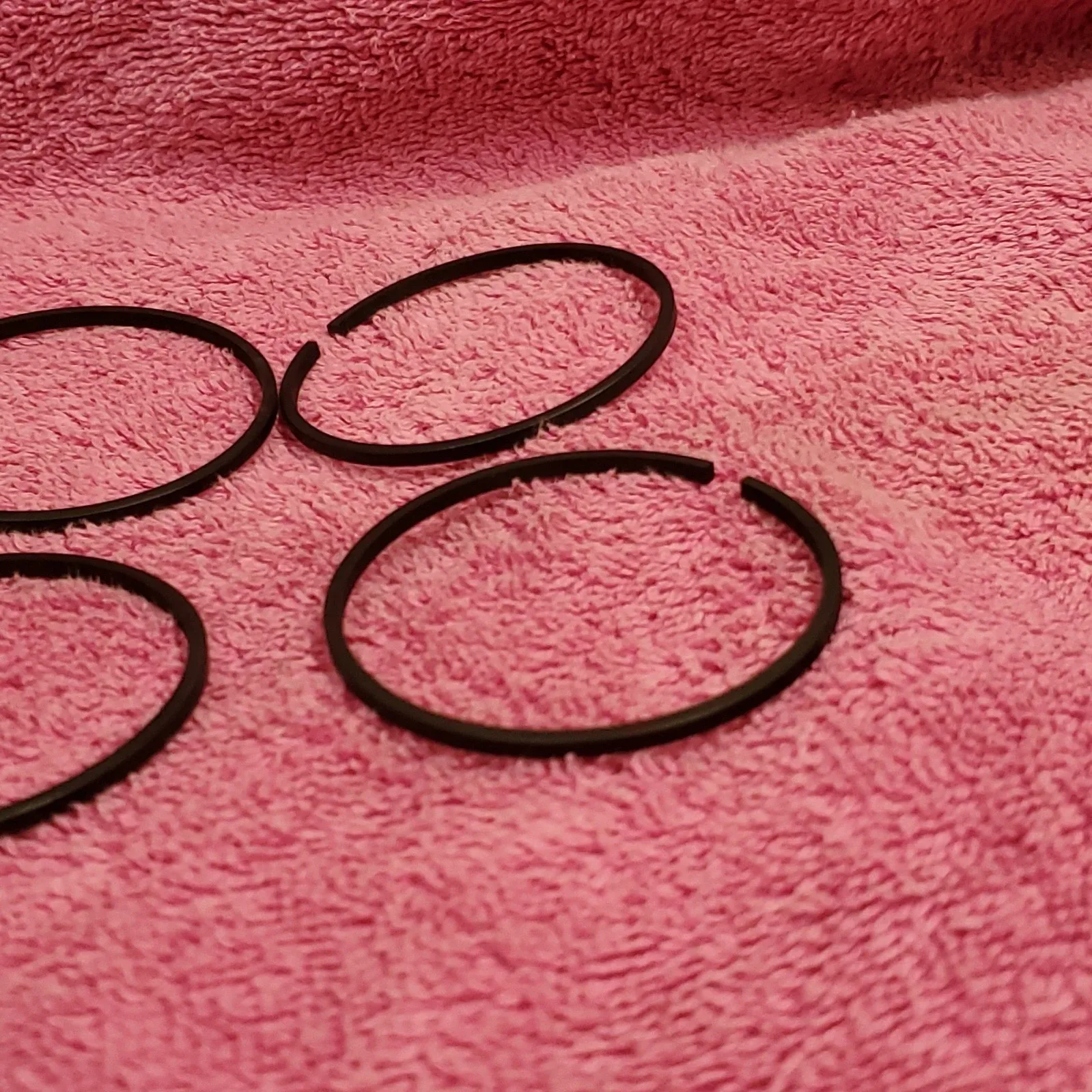 6x A904 Kickdown Servo Piston + Guide Metal Sealing Rings 2.1250 x .093" 1636470 image 4