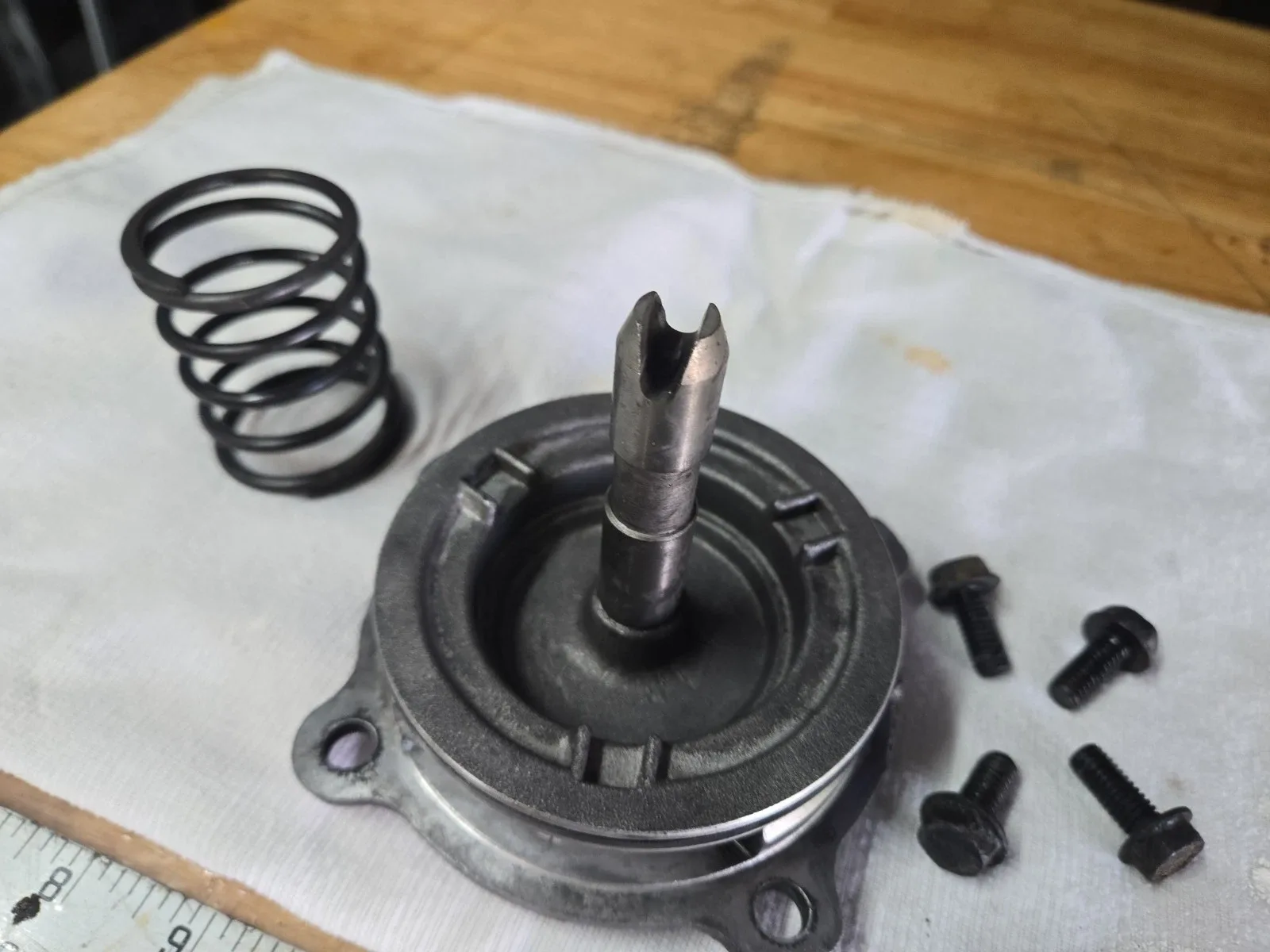 1964-1974 Ford/Mercury C4 Automatic Transmission A-Servo Cover Piston Spring Set - C6DP-7D027-C image 3
