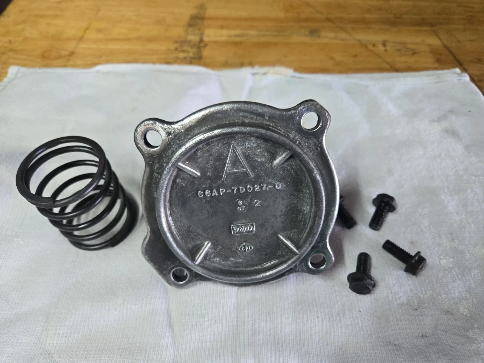 1964-1974 Ford/Mercury C4 Automatic Transmission A-Servo Cover Piston Spring Set - C6DP-7D027-C