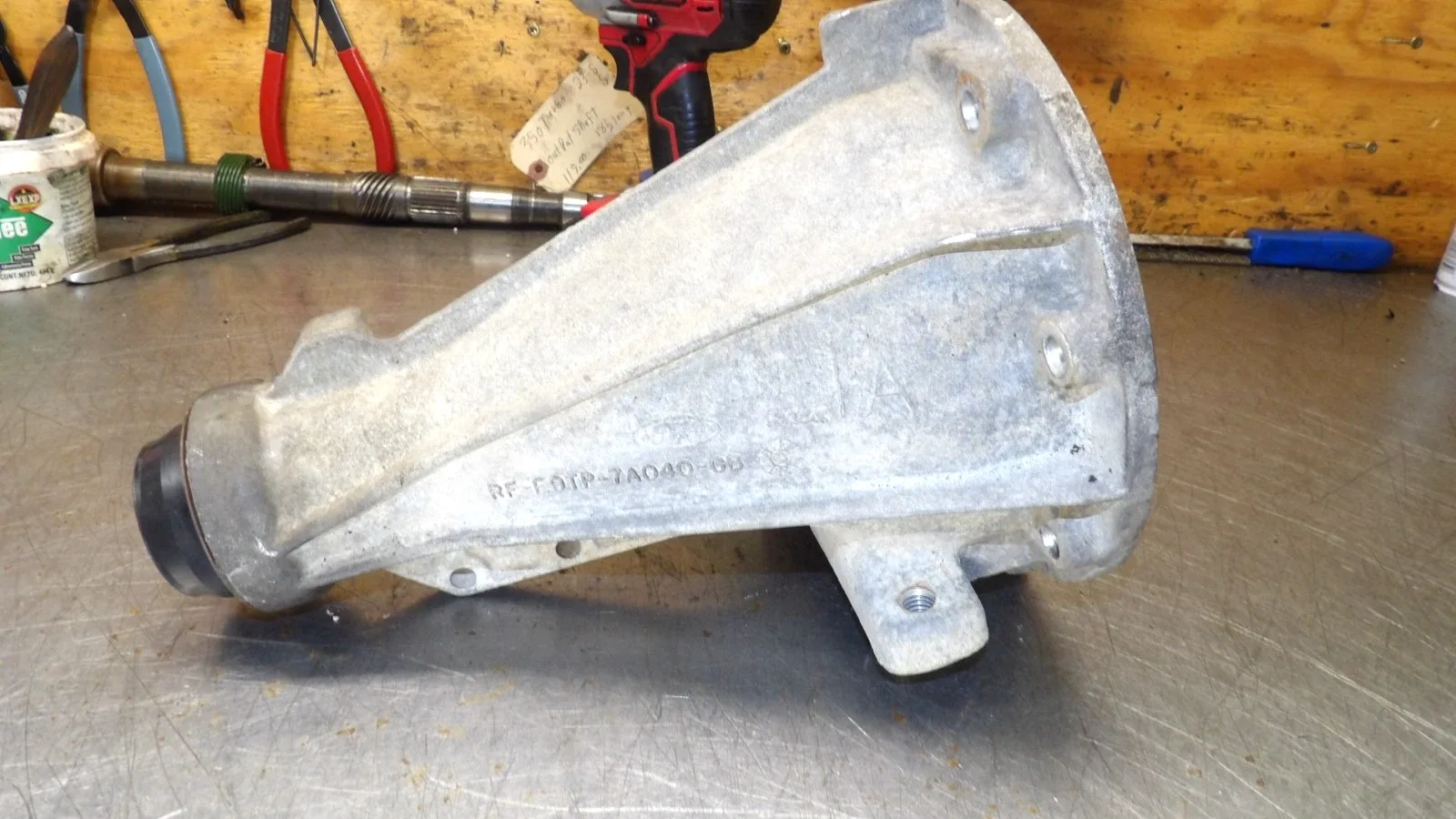 Ford E4OD 2-Wheel Drive Tail Shaft Housing image 2