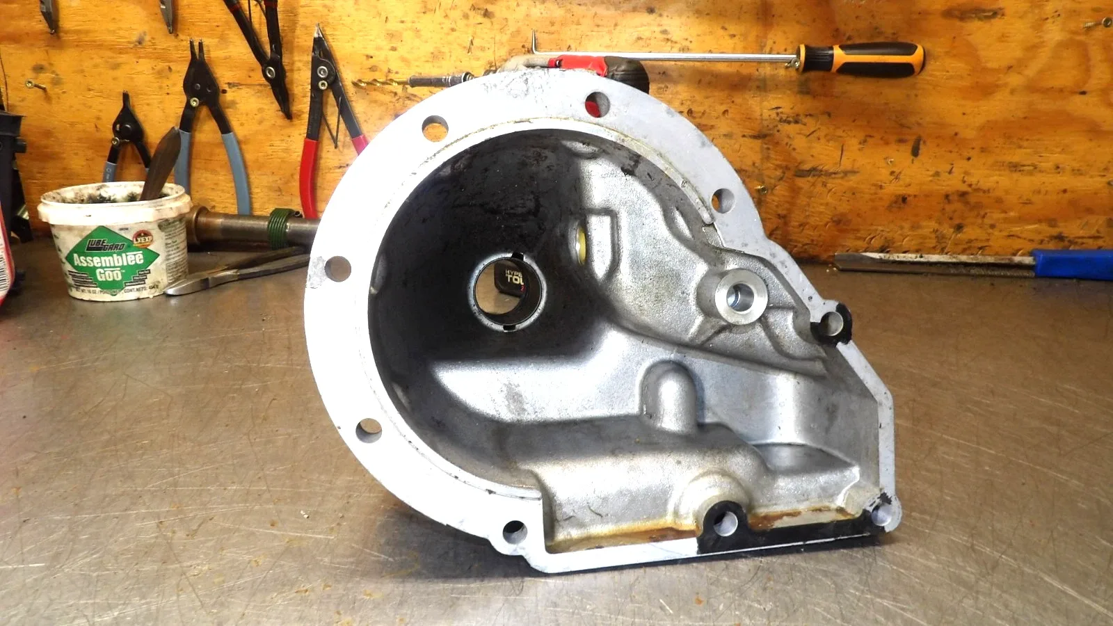 Ford E4OD 2-Wheel Drive Tail Shaft Housing image 4