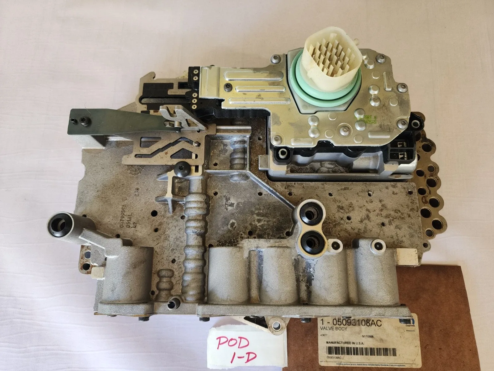 Mopar 05093108AC Transmission Valve Body (Used)