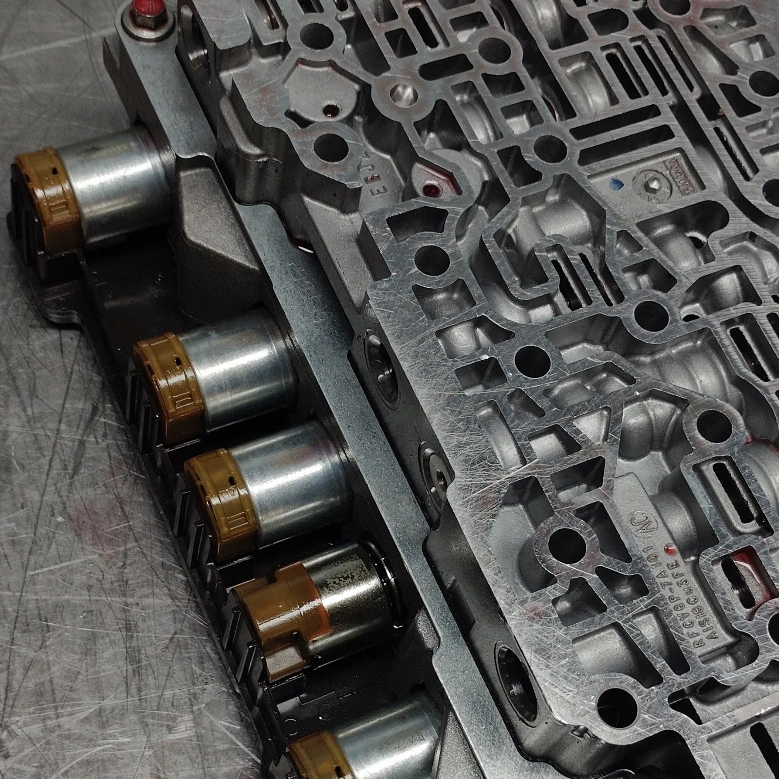 Ford 6F35 Transmission Valve Body W/Solenoids CV6Z-7G391-A image 4