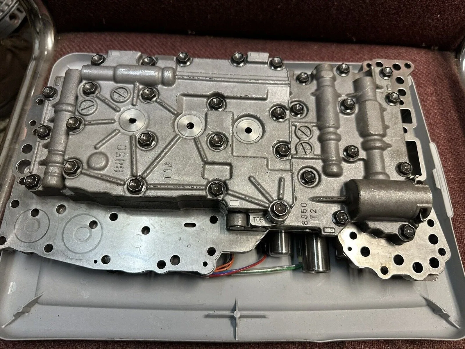 Toyota A750E/A750F Transmission Valve Body w/ Solenoids - VB Plate Code T05 T06