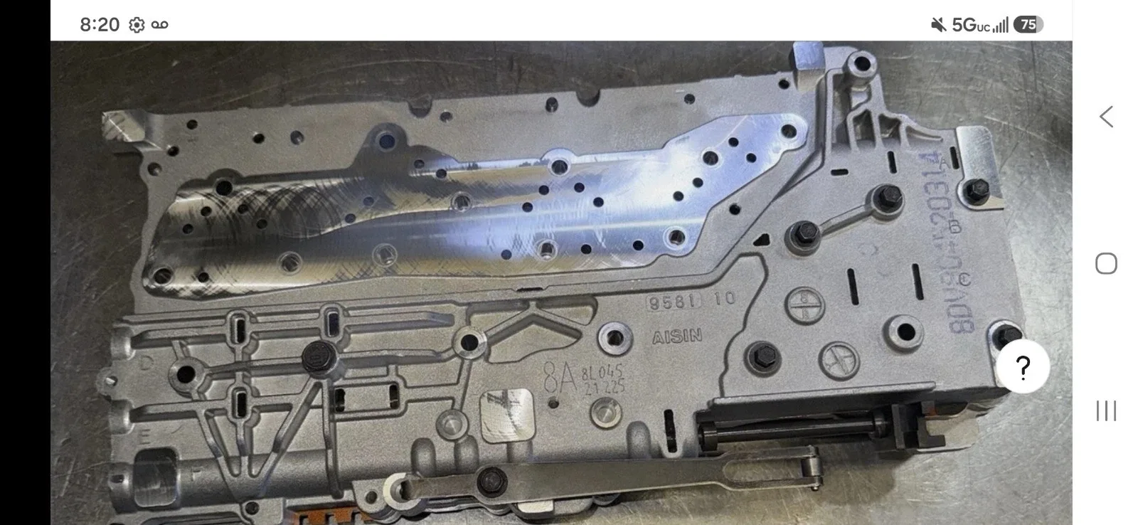 GM 6L90 Control Valve Body (Used)