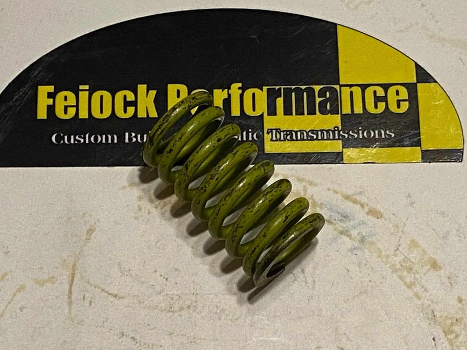 TH400 4L80E Rear Servo Spring - Heavy Duty Yellow Replacement