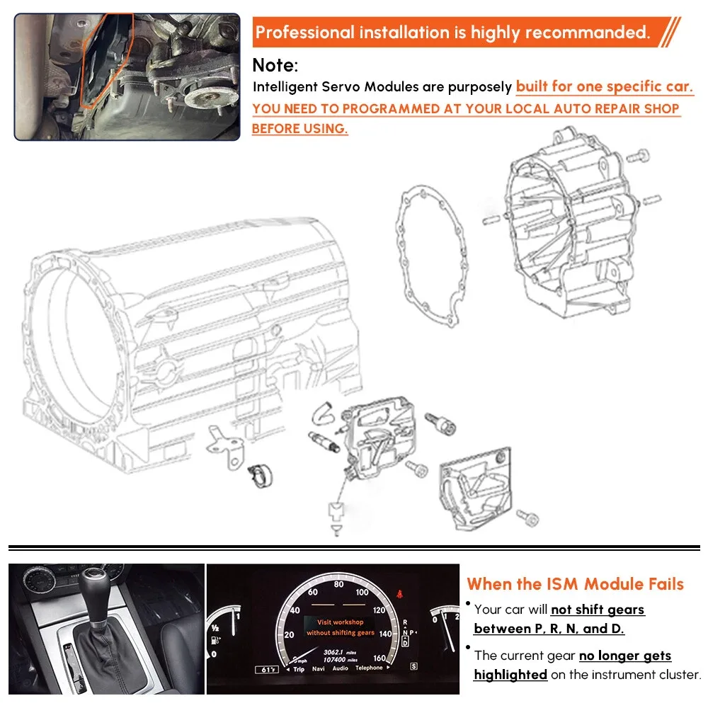 A0002701852 Programmed 722.9 ISM Intelligent Servo Module For Mercedes-Benz image 2