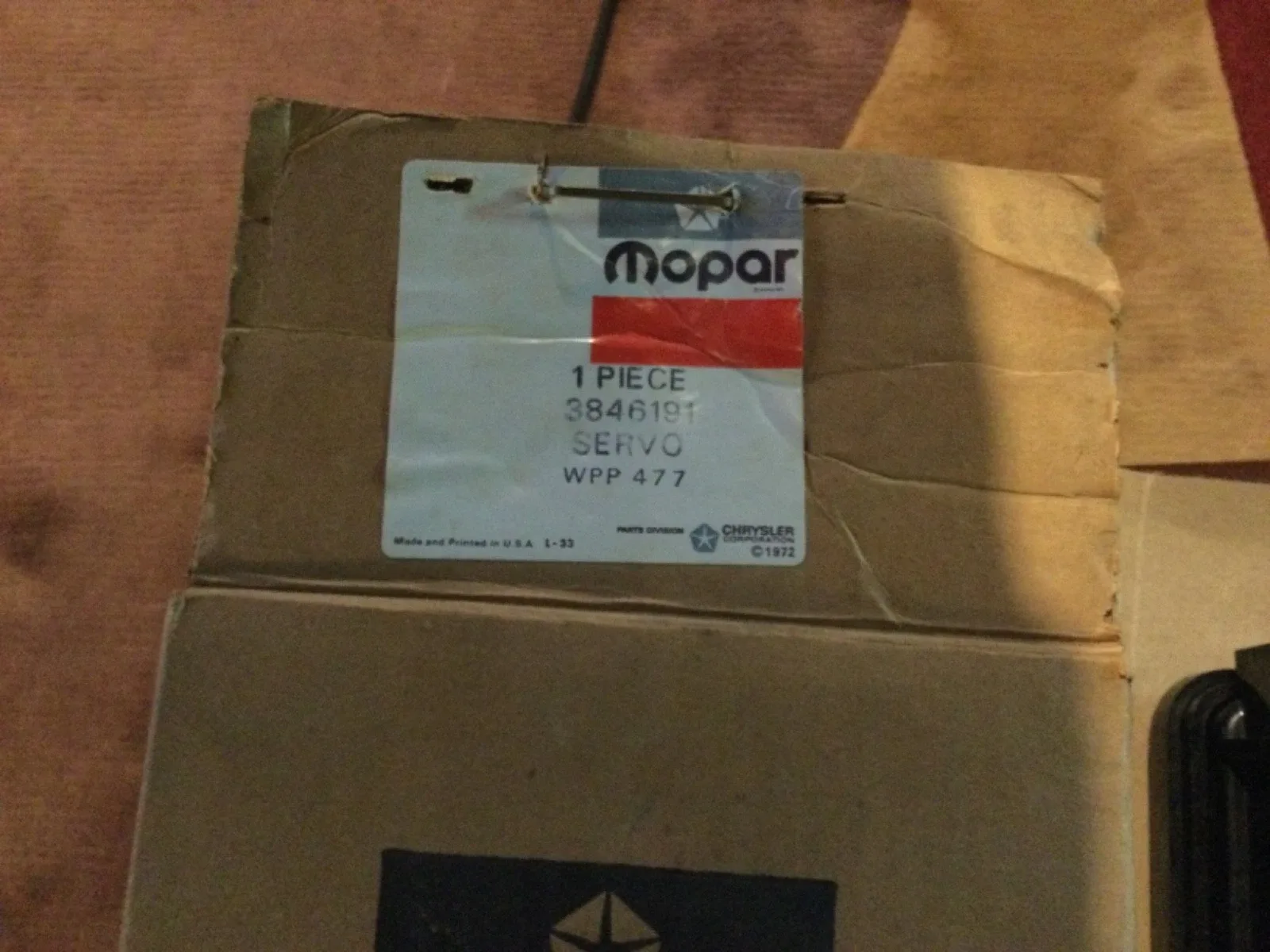 Mopar Servo 3846191 NOS – Dodge Plymouth Chrysler image 4