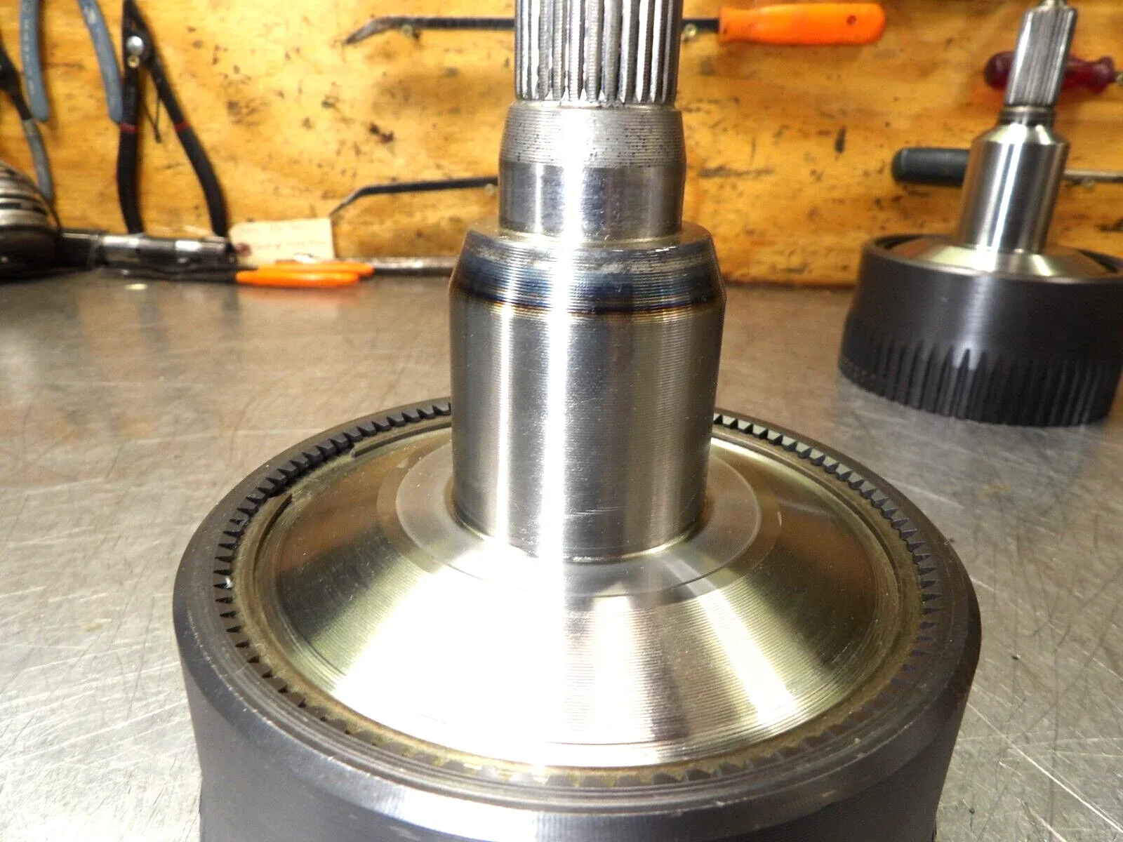 Ford E4OD Automatic Transmission Overdrive Carrier & Center Shaft 465 image 3