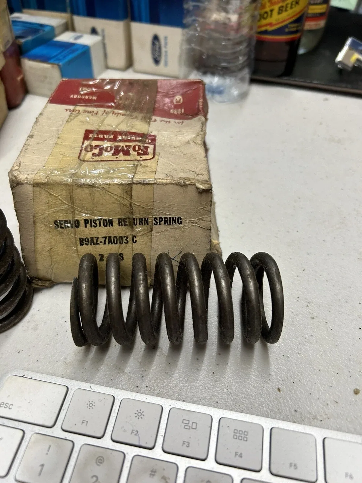 1960-1964 Ford Galaxie / Fairlane Servo Piston Retracting Spring B9AZ-7A003-C image 2