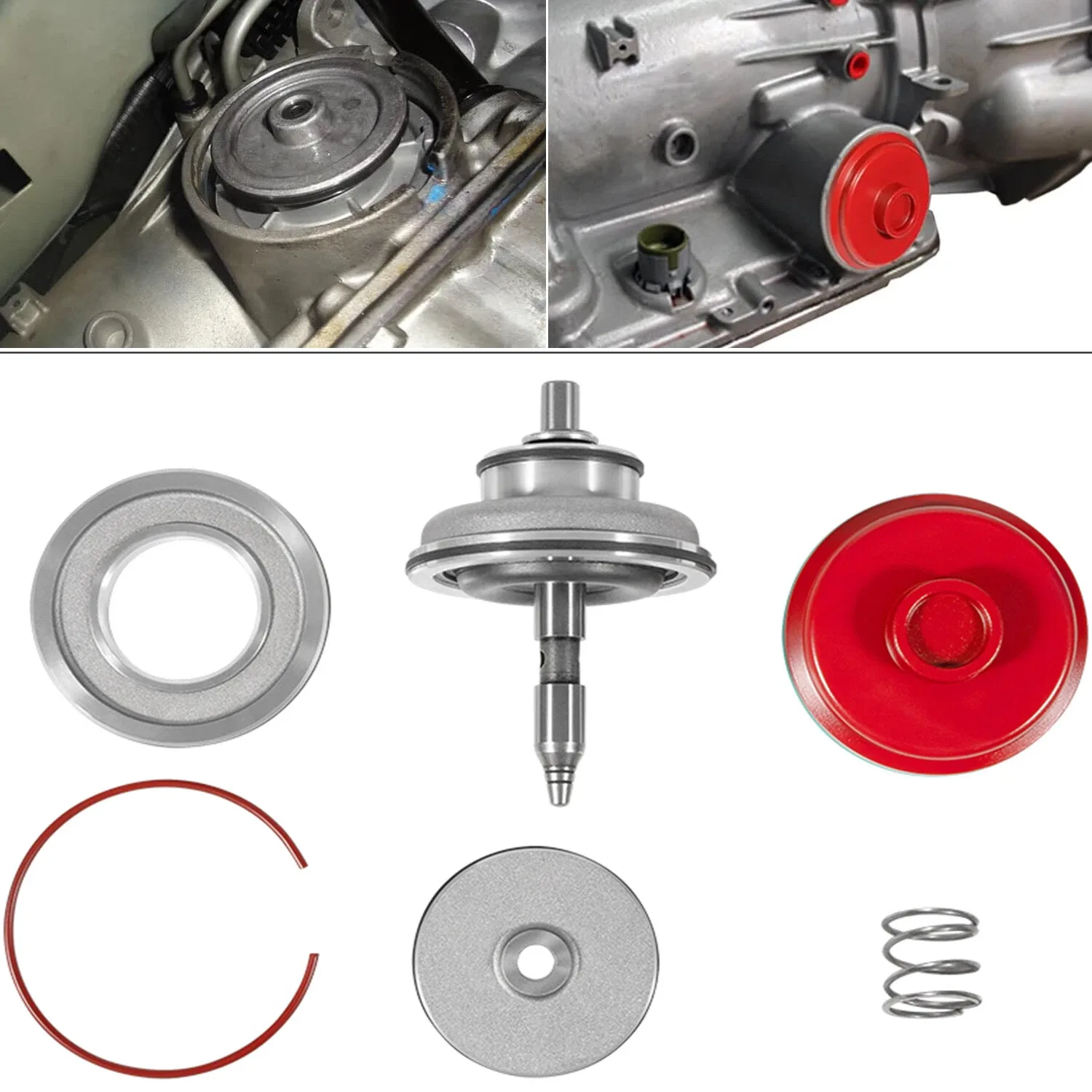 1982-2014 Chevrolet Corvette 4L60E Servo Piston Kit (Red)