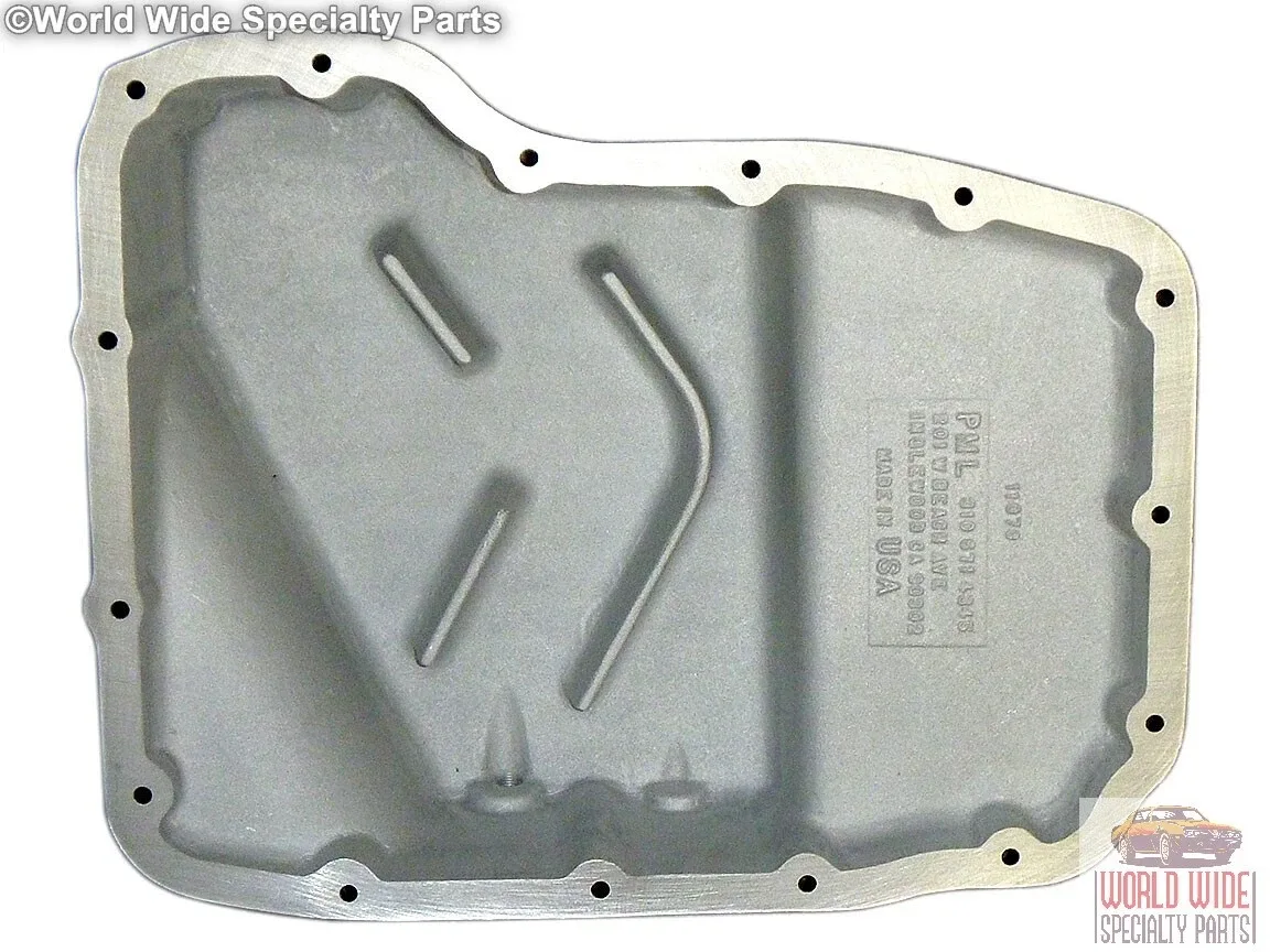 Dodge, 65RFE, 66RFE, 68RFE HD Deep Trans. Pan w/Step and Relief, Cast Aluminum image 2