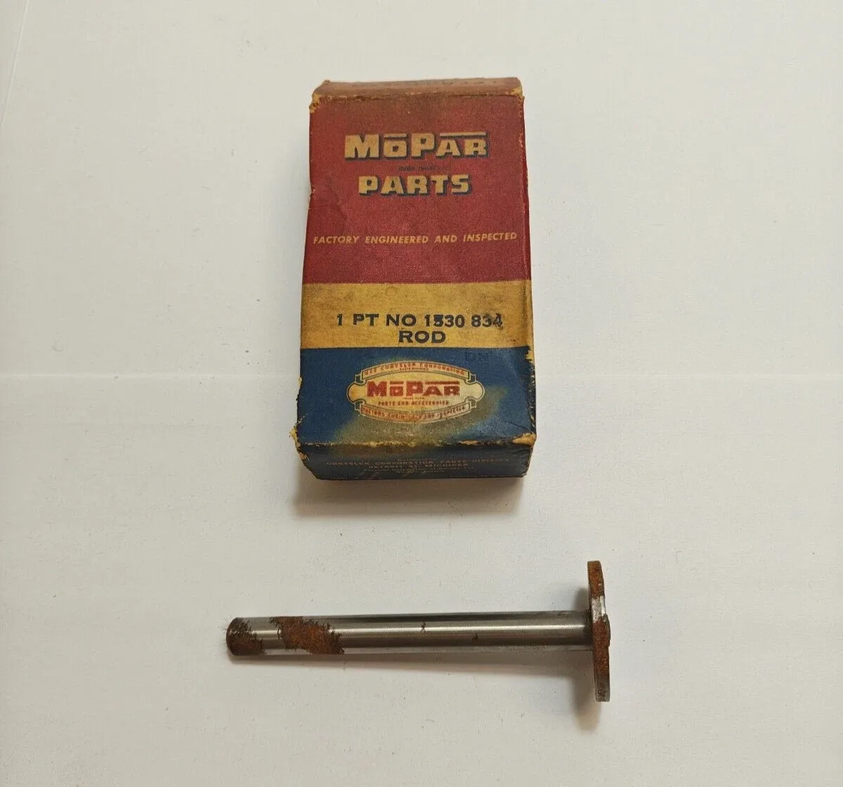 1959-1961 Dodge Dart Desoto Transmission Servos Kickdown Rod Piston 1530834 NOS. image 3
