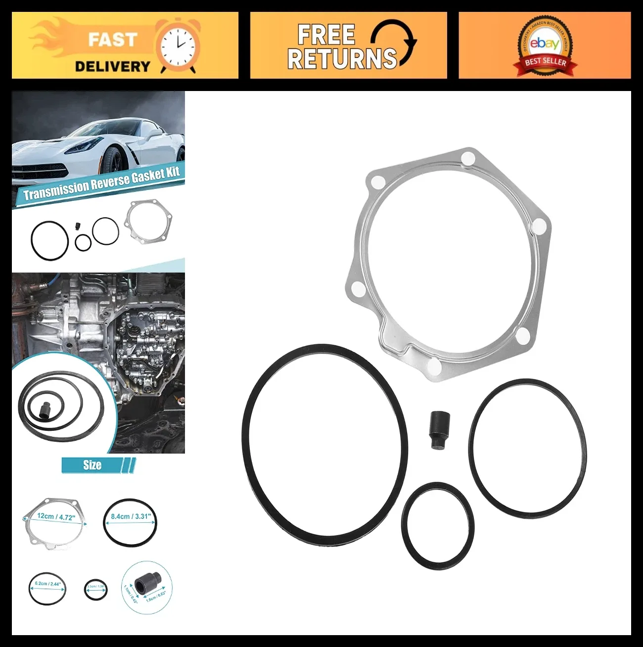 GM TH400 / 4L80E Reverse Band Servo Piston Apply Pin Extender Kit a23012900ux0031
