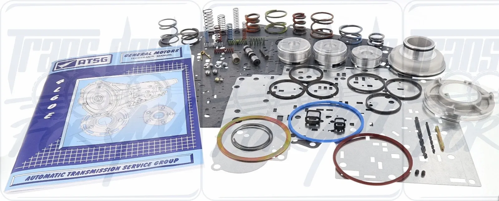 4L60E 4L65E Transmission P1870 Code Combo Kit Corvette Servo ATSG Book 96-06 image 2