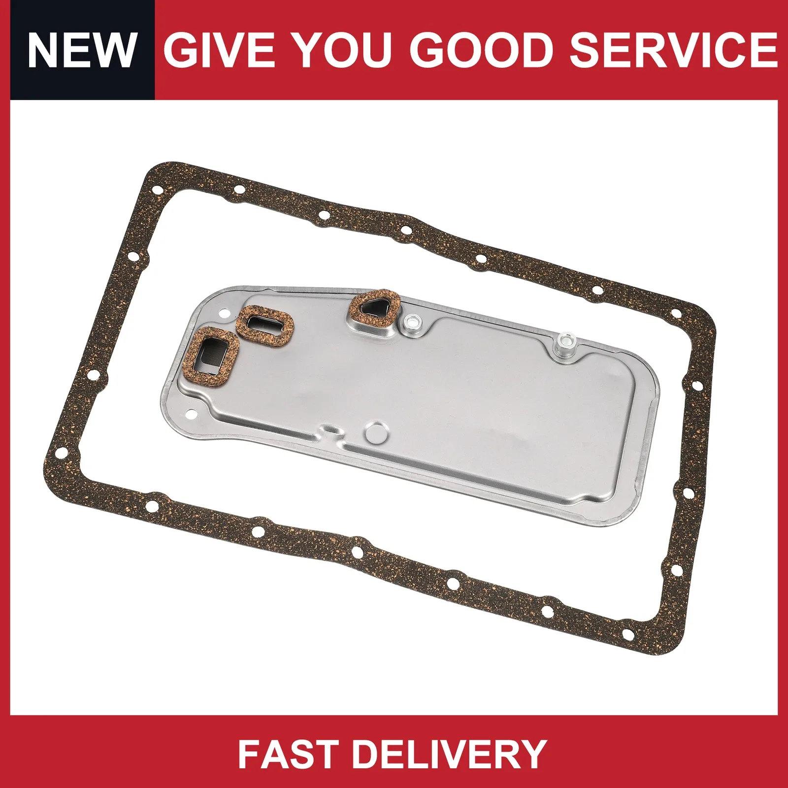 Pack of 1 Set For Toyota 4Runner 4WD 00-02 Transmission Filter Oil Pan Gasket