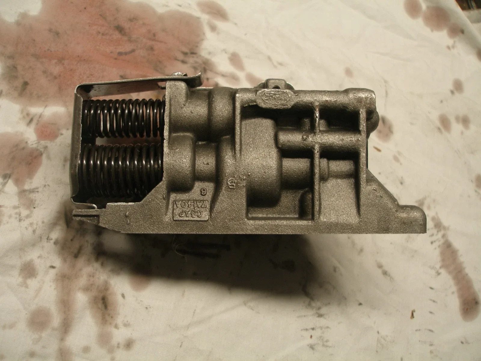 1971 Ford FMX Front Band Servo Pressure Regulator image 2