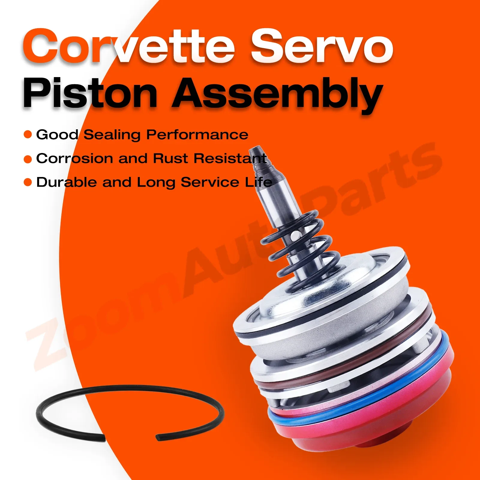 Corvette Servo High Performance HP HD 4L60E 4L65E 4L70E Red 1982-2014 700R4 image 3