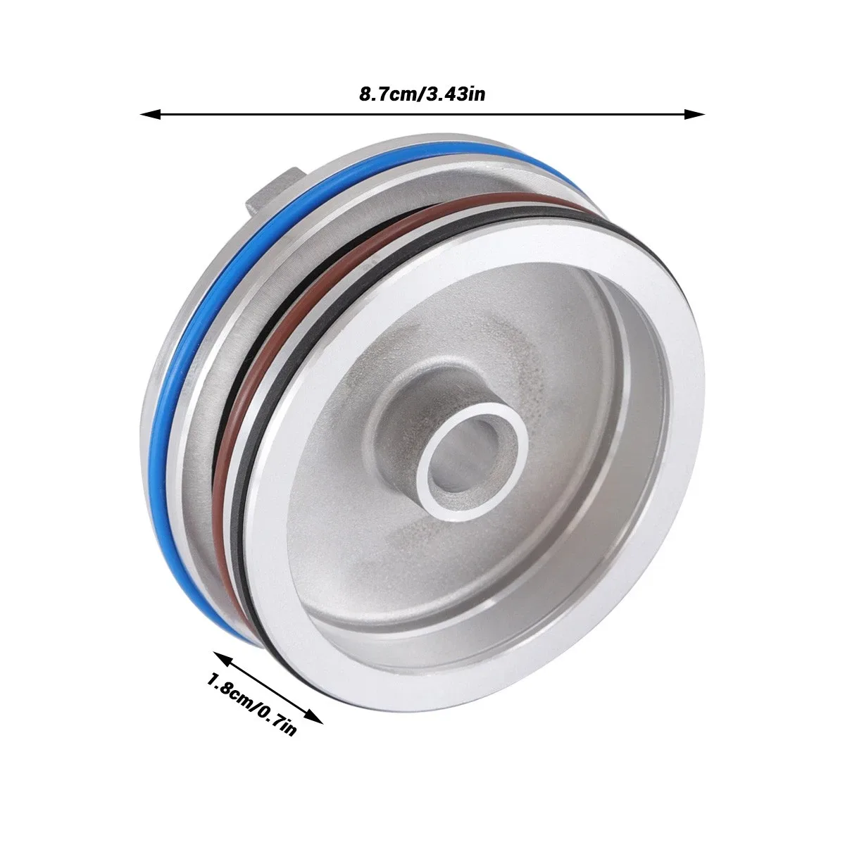 1982-1993 GM Corvette TH700-R4 / 4L60E / 4L65E Servo Piston Kit A74905BK-1 image 2