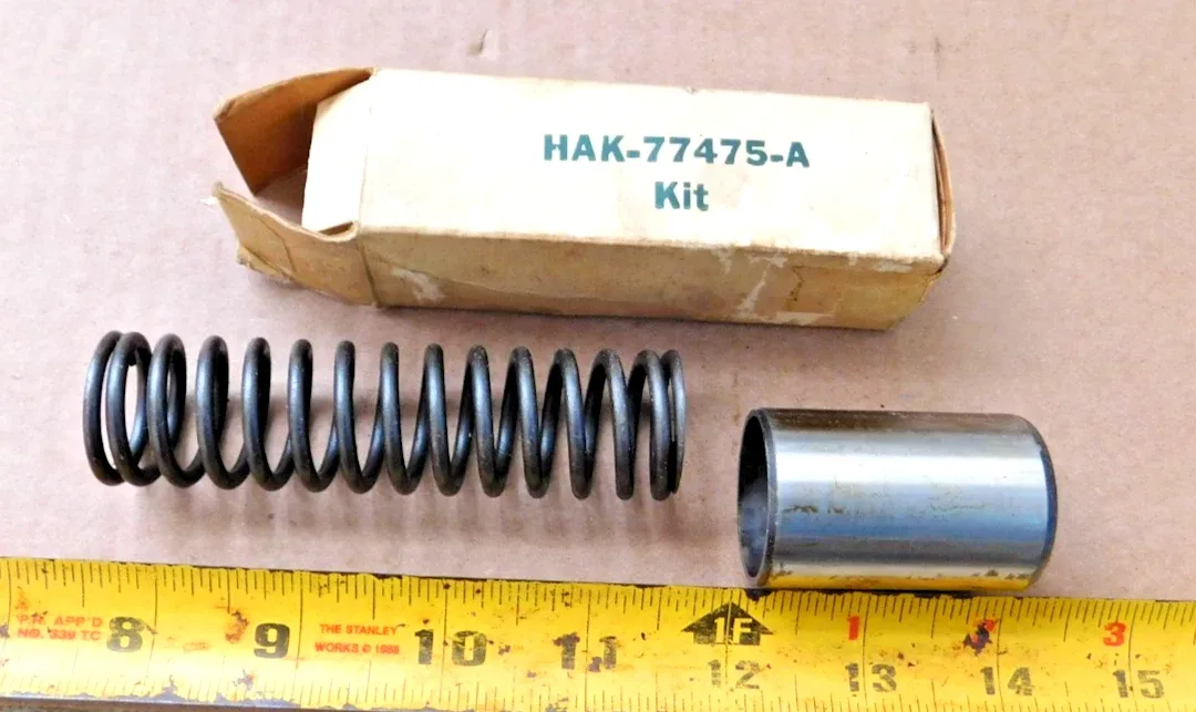 1952-1954 Lincoln Transmission Rear Servo Compensator Piston & Spring HAK-77475-A