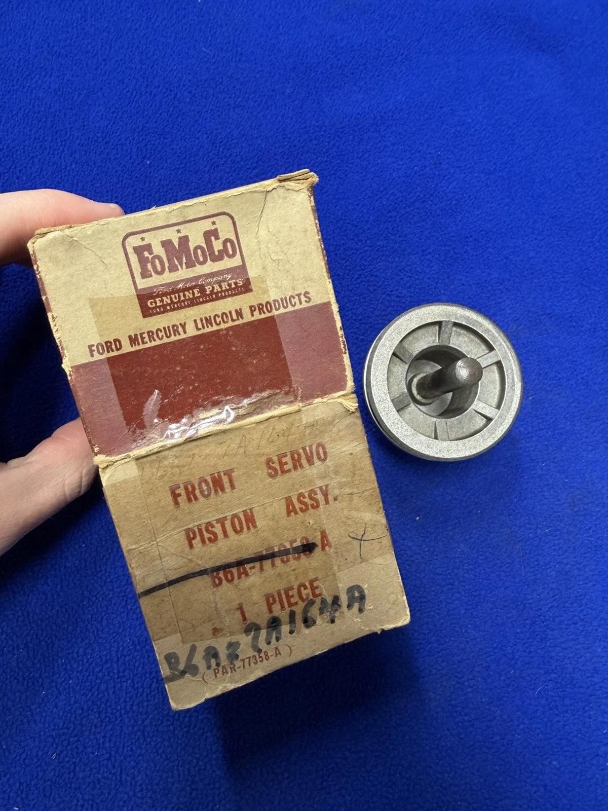 Ford Genuine NOS Transmission Front Servo Piston B6AZ-7A164-A