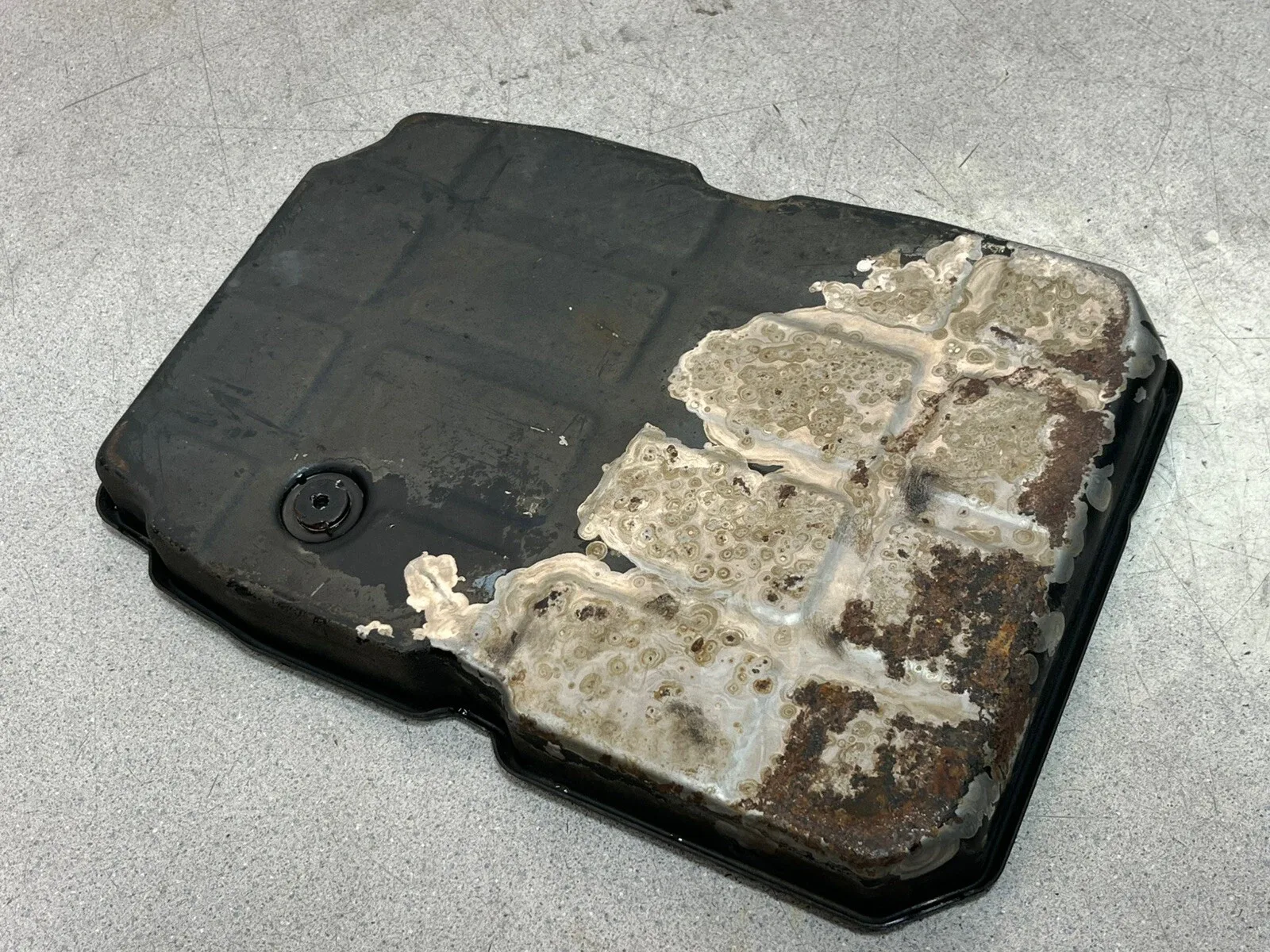 02-06 Mercedes Sprinter Dodge T1N Transmission Automatic Oil Fluid Pan Sump image 3