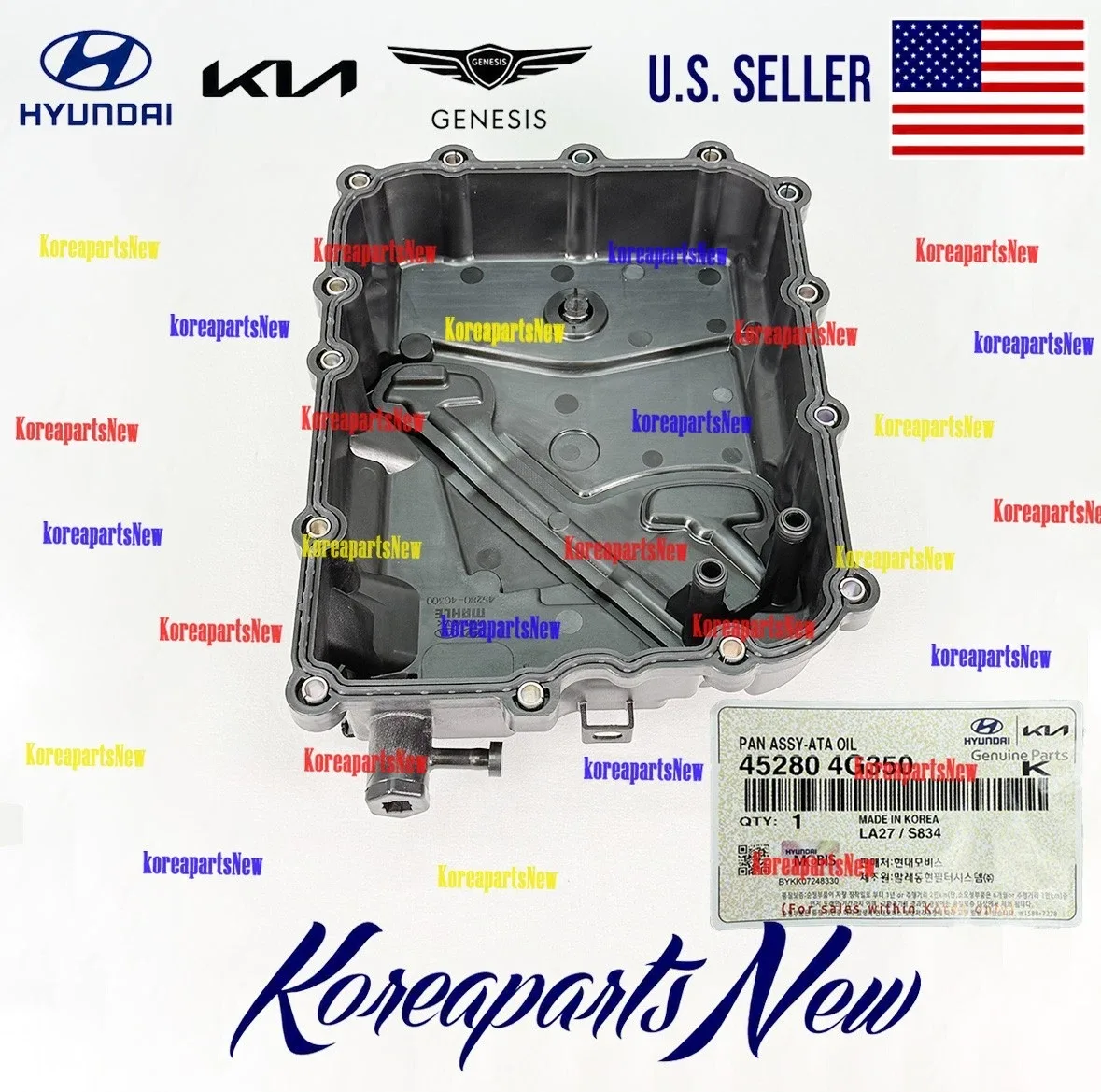 Kia Carnival 3.5L V6 Transmission Oil Pan Cover 45280-4G350 (202-2026) image 2