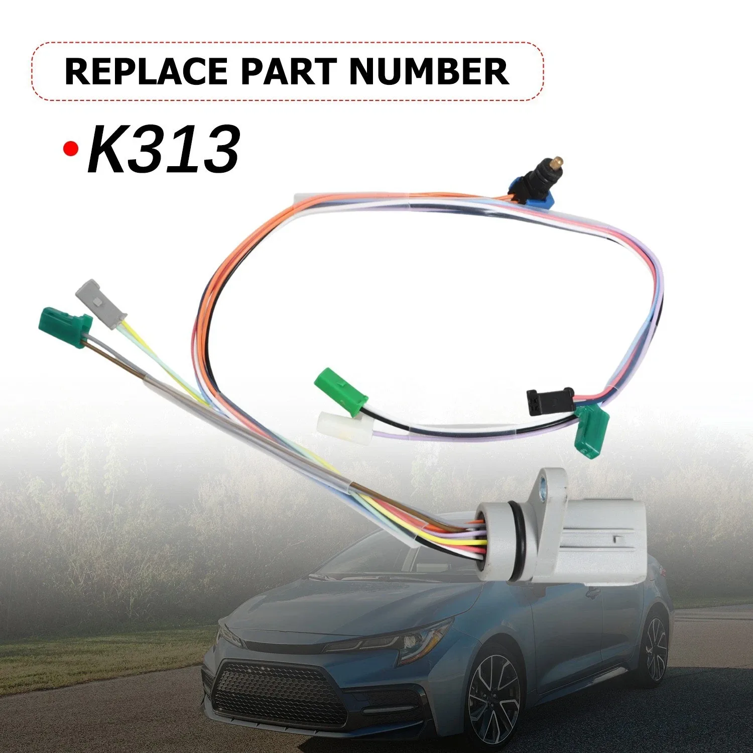 Toyota Corolla Transmission Solenoid Wiring Harness K313 - FEEKOR image 2