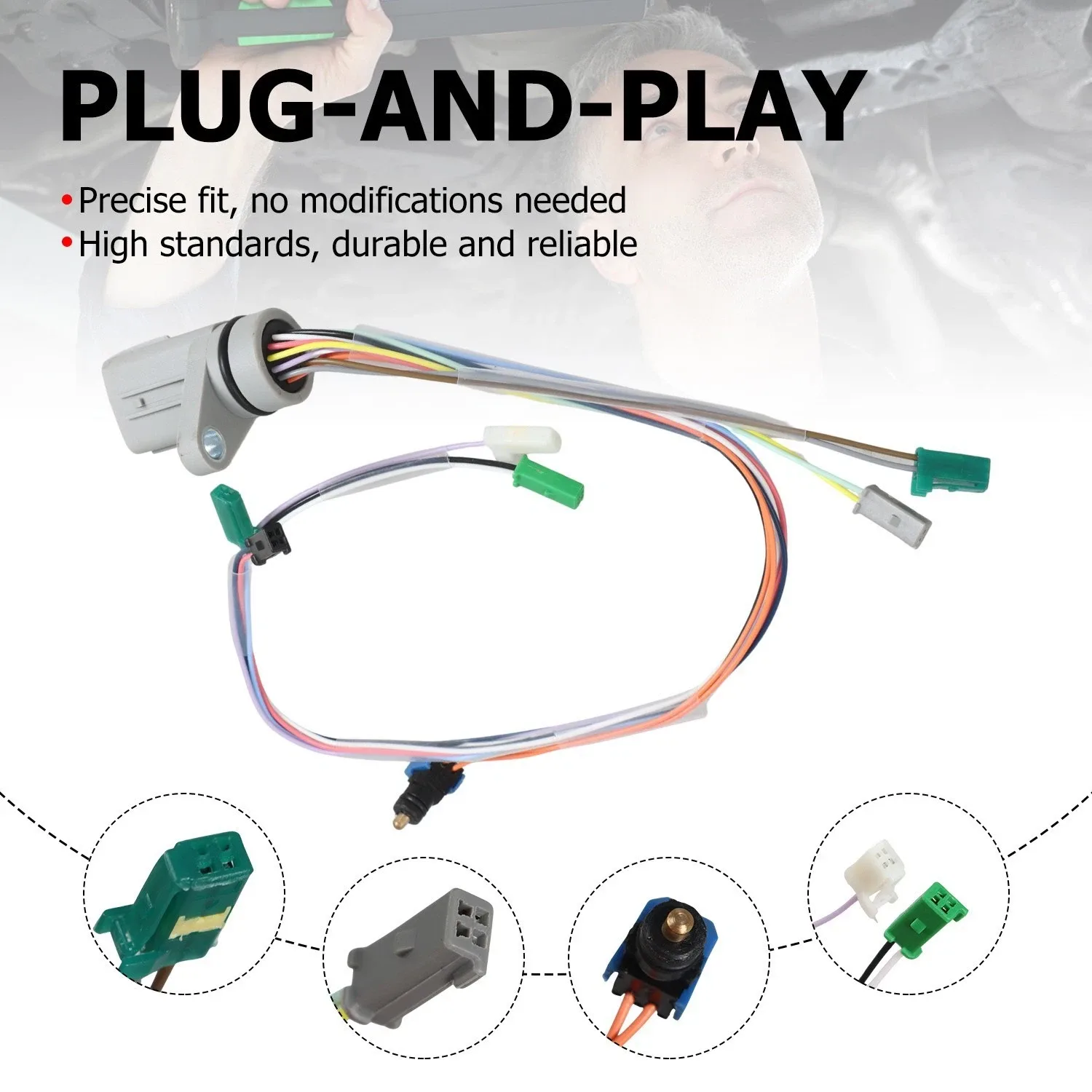 Toyota Corolla Transmission Solenoid Wiring Harness K313 - FEEKOR image 4
