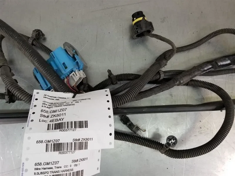 2007 Chevrolet Corvette C6 6.0L 6-Speed Automatic Transmission Wiring Harness - P/N 658 image 4