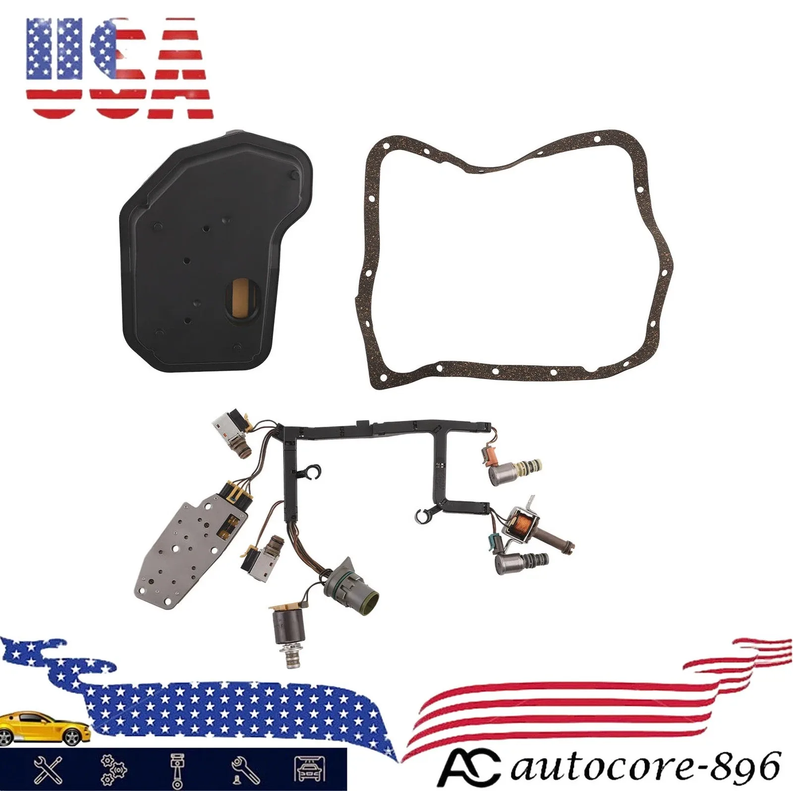 1993-2005 GM 4L60E/4L65E Transmission Solenoid Kit IKR58S