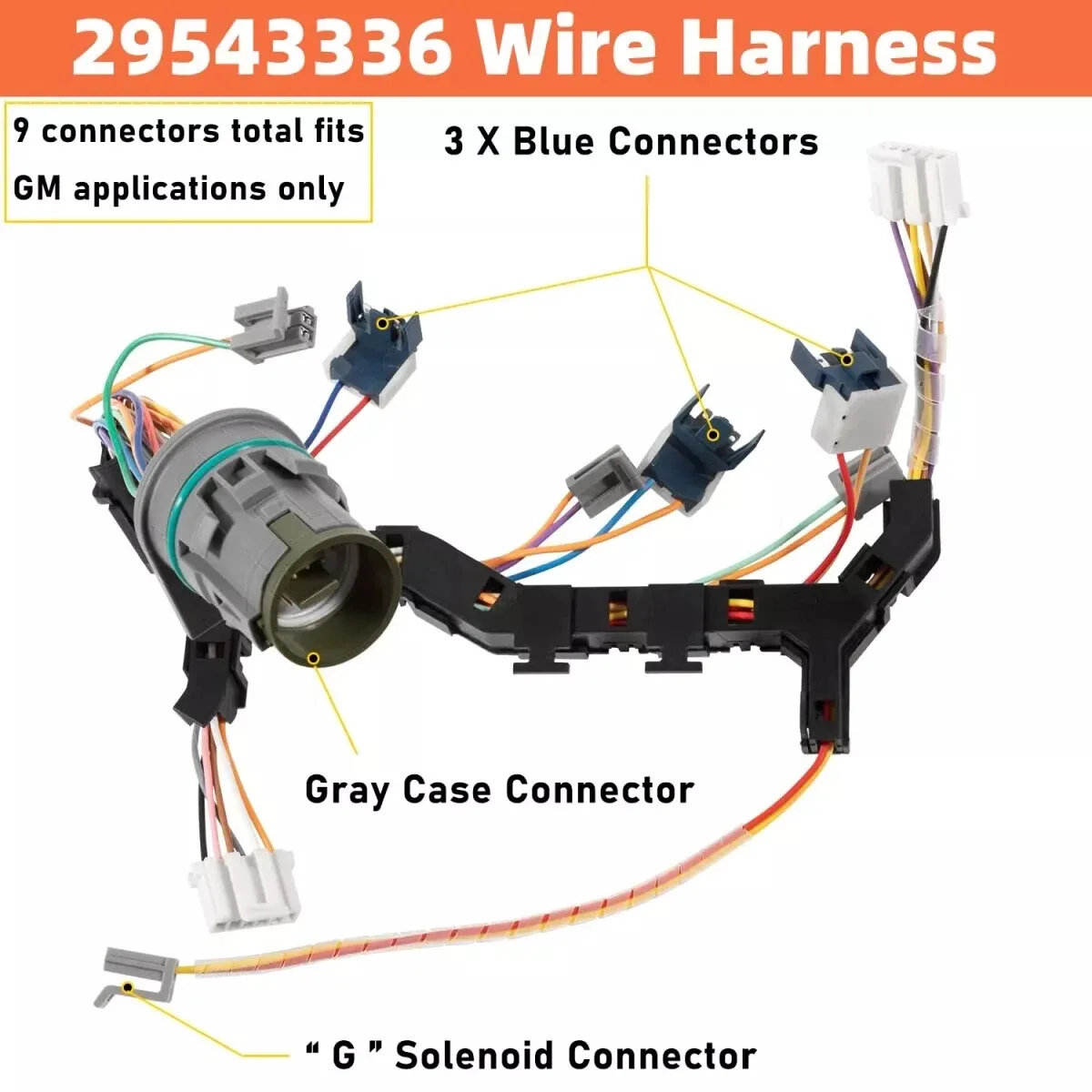 2006-2009 Allison 1000/2000/2400 Transmission Wiring Harness FXQP01569 image 2
