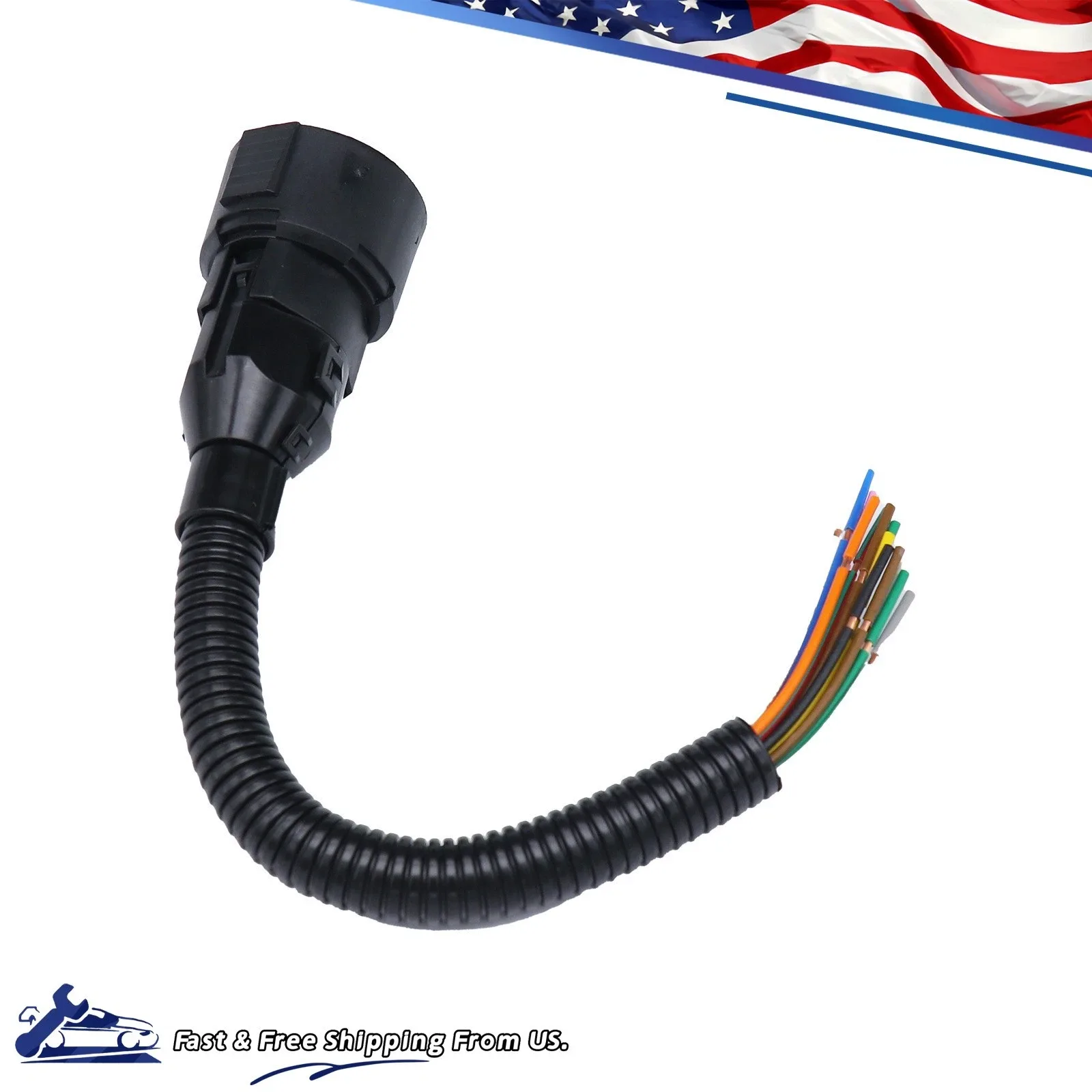 1993-Up 4L60E/4L65E/4L80E External Transmission Wiring Harness 14-Wire 20-Pin MPN 350-0014 image 4