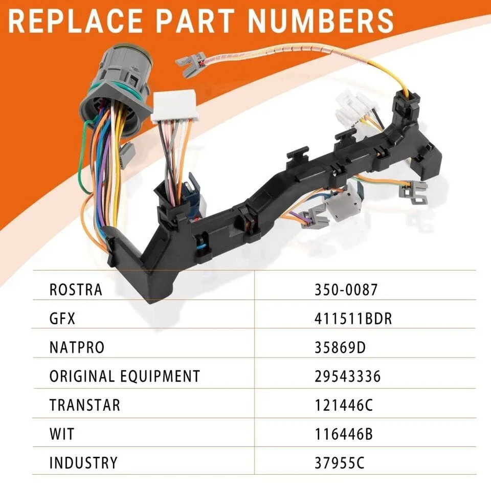 2006-2009 Chevy/GMC Duramax Allison 6-Speed Transmission Wiring Harness - 29543336 image 4