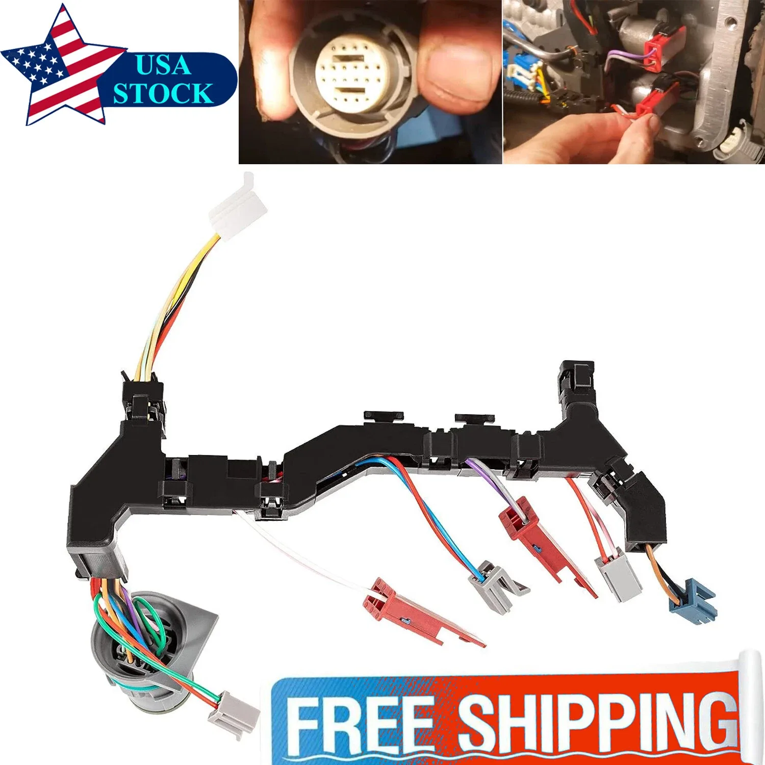 2006-2009 Chevy/GMC Duramax Allison 6-Speed Transmission Wiring Harness - 29543336