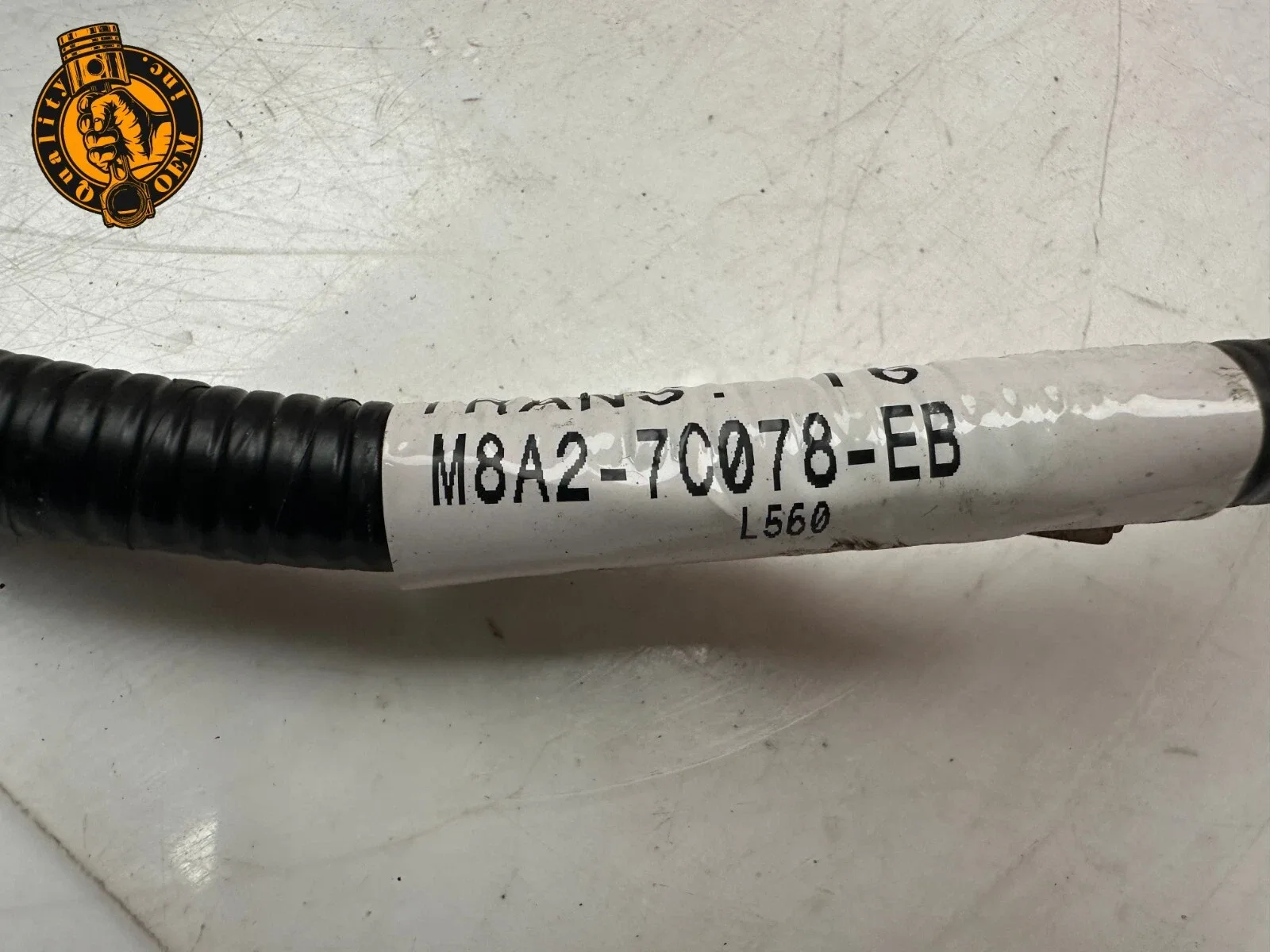2021-2025 Jaguar F-PACE / Land Rover Velar 3.0 MHEV Transmission Wire Harness M8A27C078EB image 2