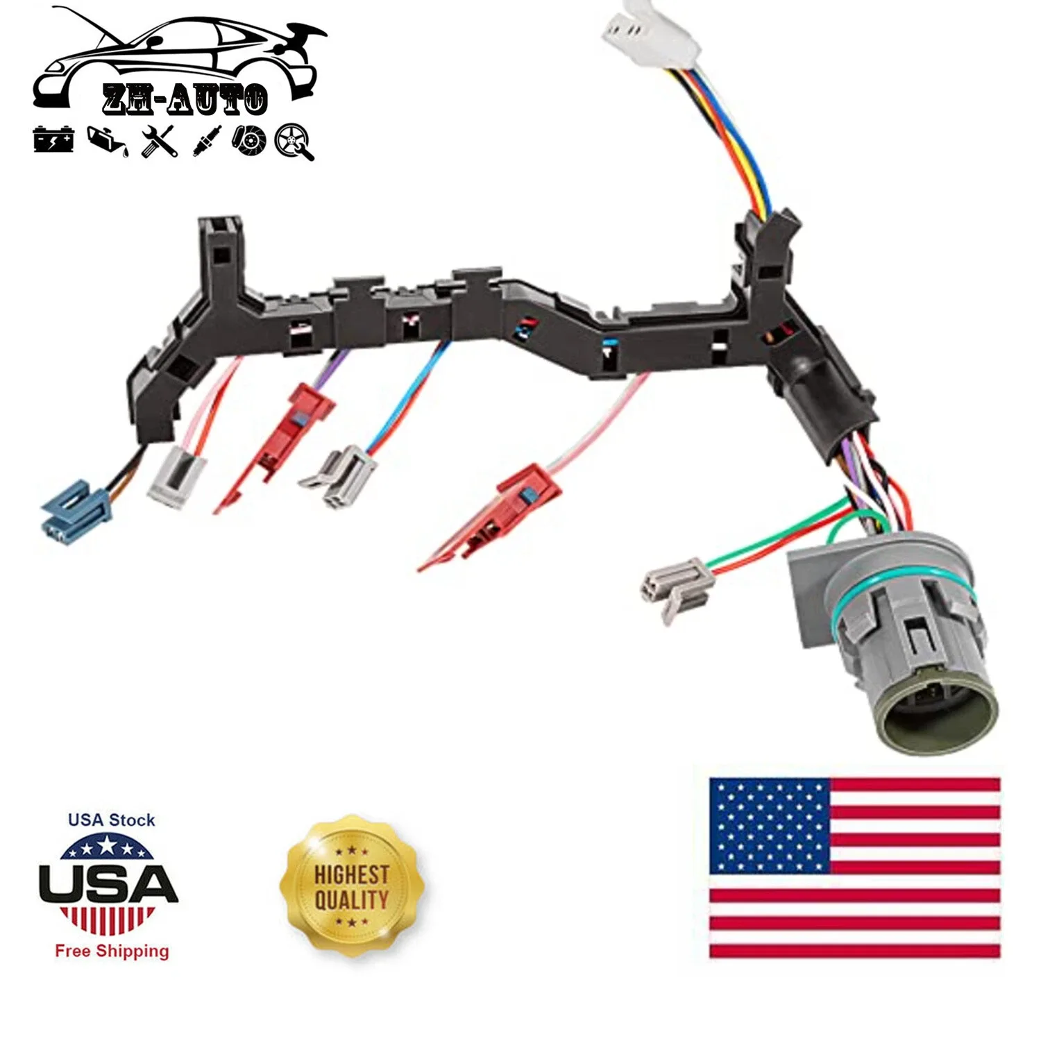 1999-2003 GM Duramax Transmission Wiring Harness — LUAUTO 99-03 for Allison 1000/2000 5-Speed